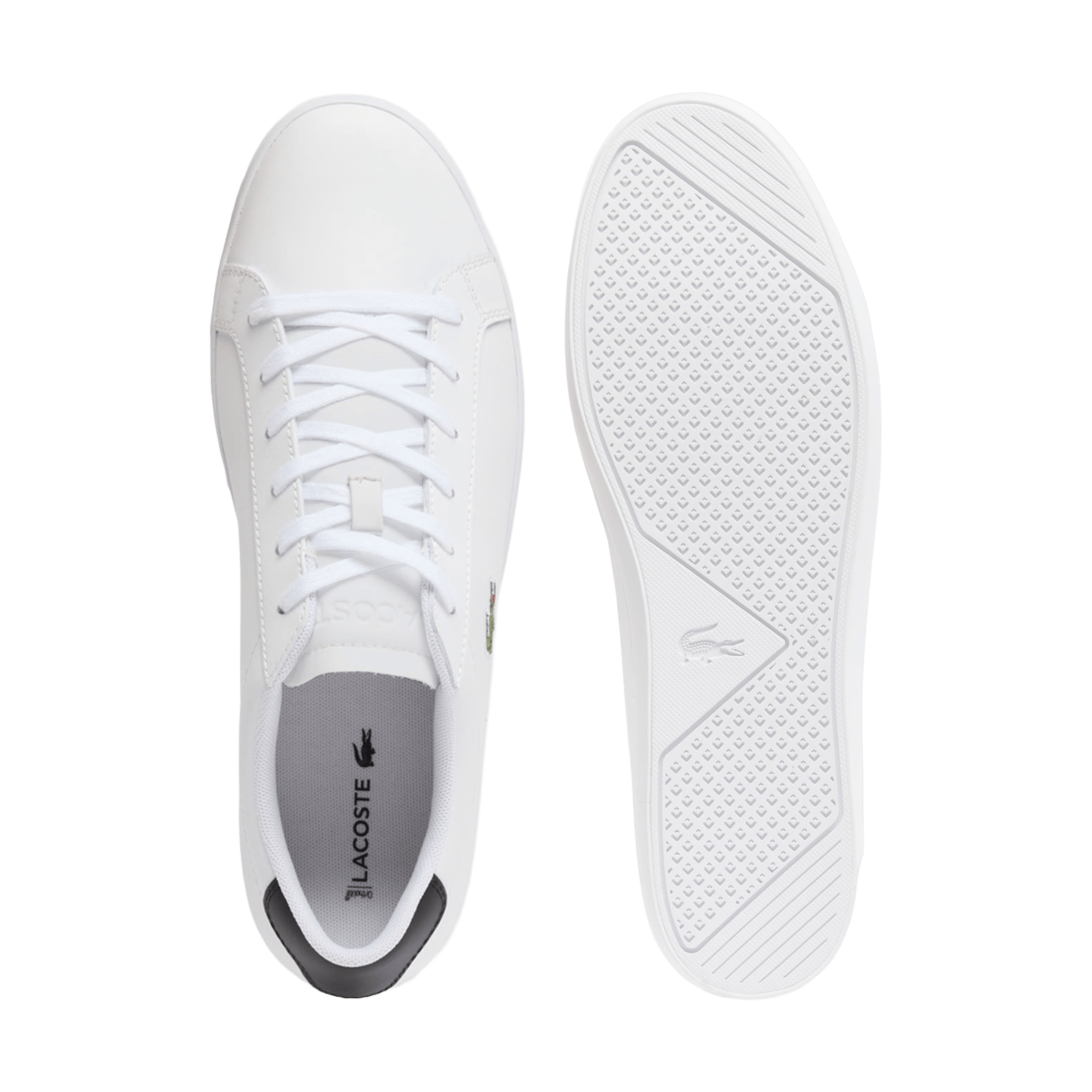 Mens Lacoste Straightset 2.0 Leather Shoes