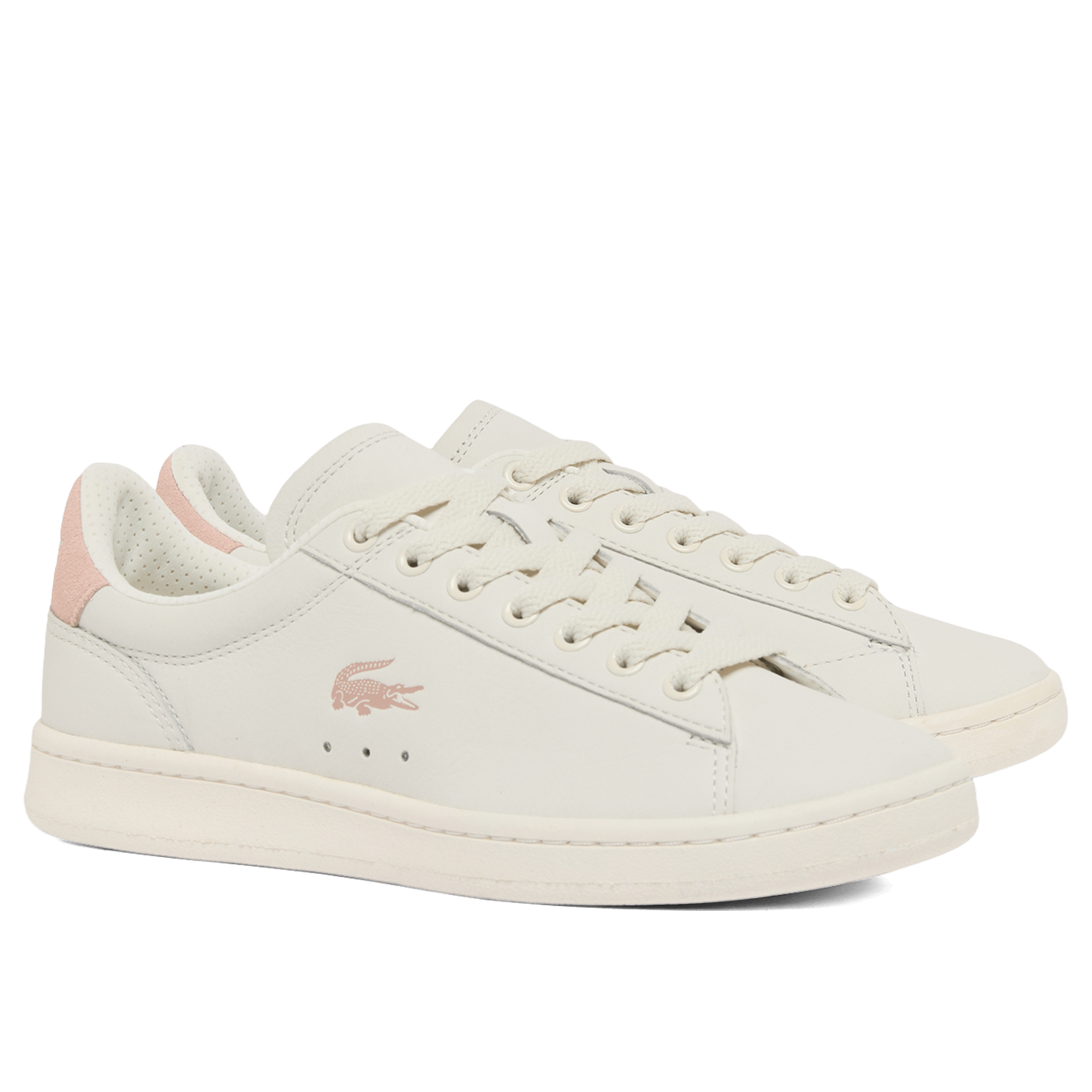 Womens Lacoste Carnaby Set Leather Sneakers