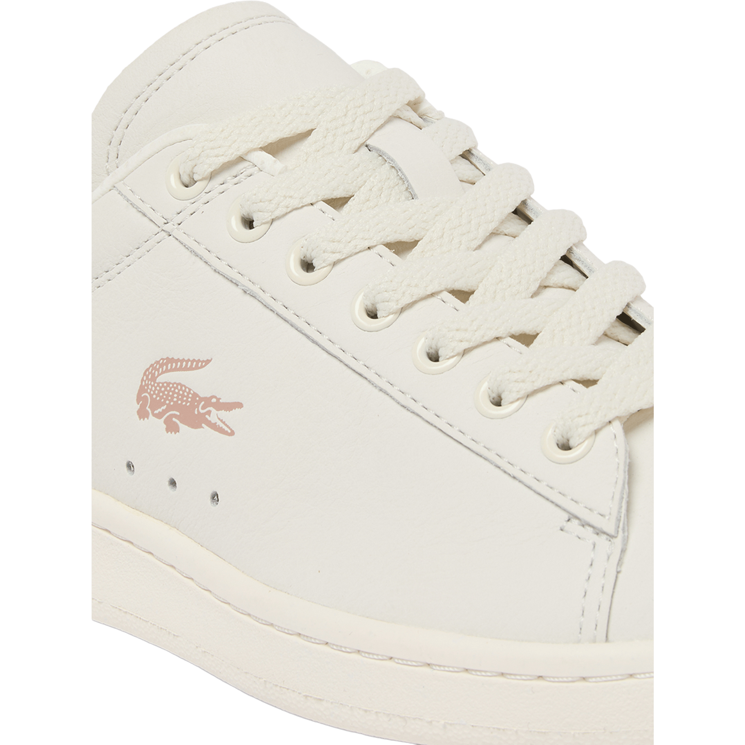 Womens Lacoste Carnaby Set Leather Sneakers