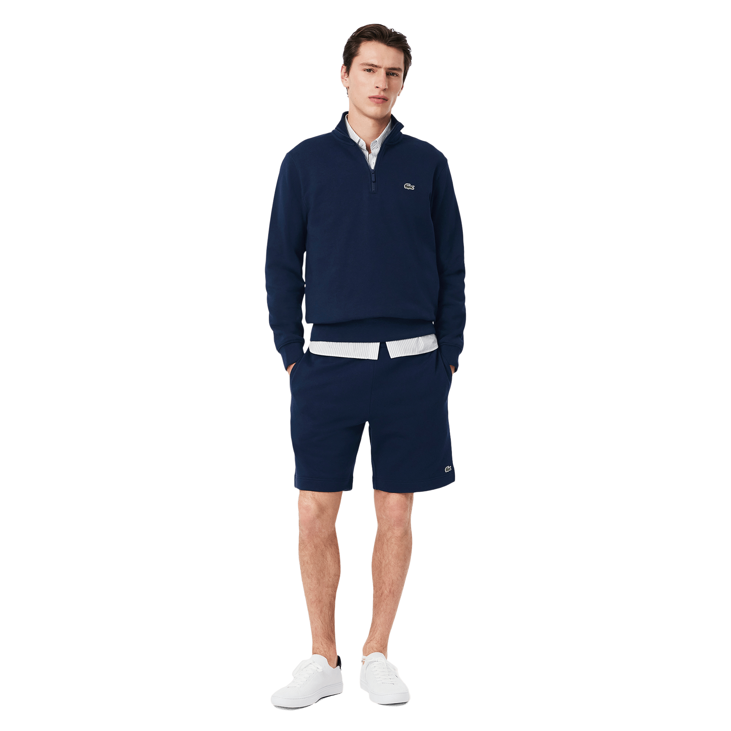 Mens Lacoste Essentials NB Fleece Shorts