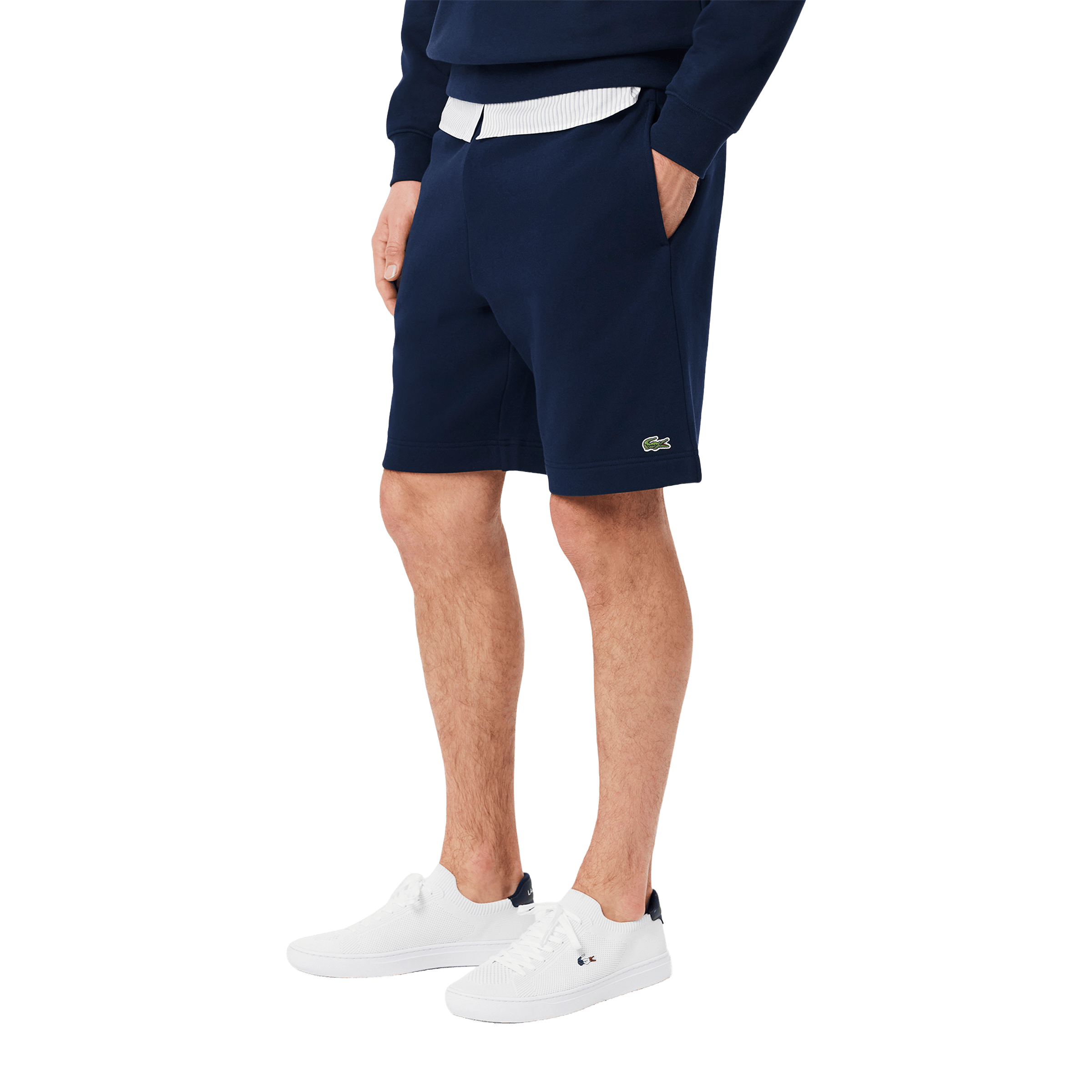 Mens Lacoste Essentials NB Fleece Shorts