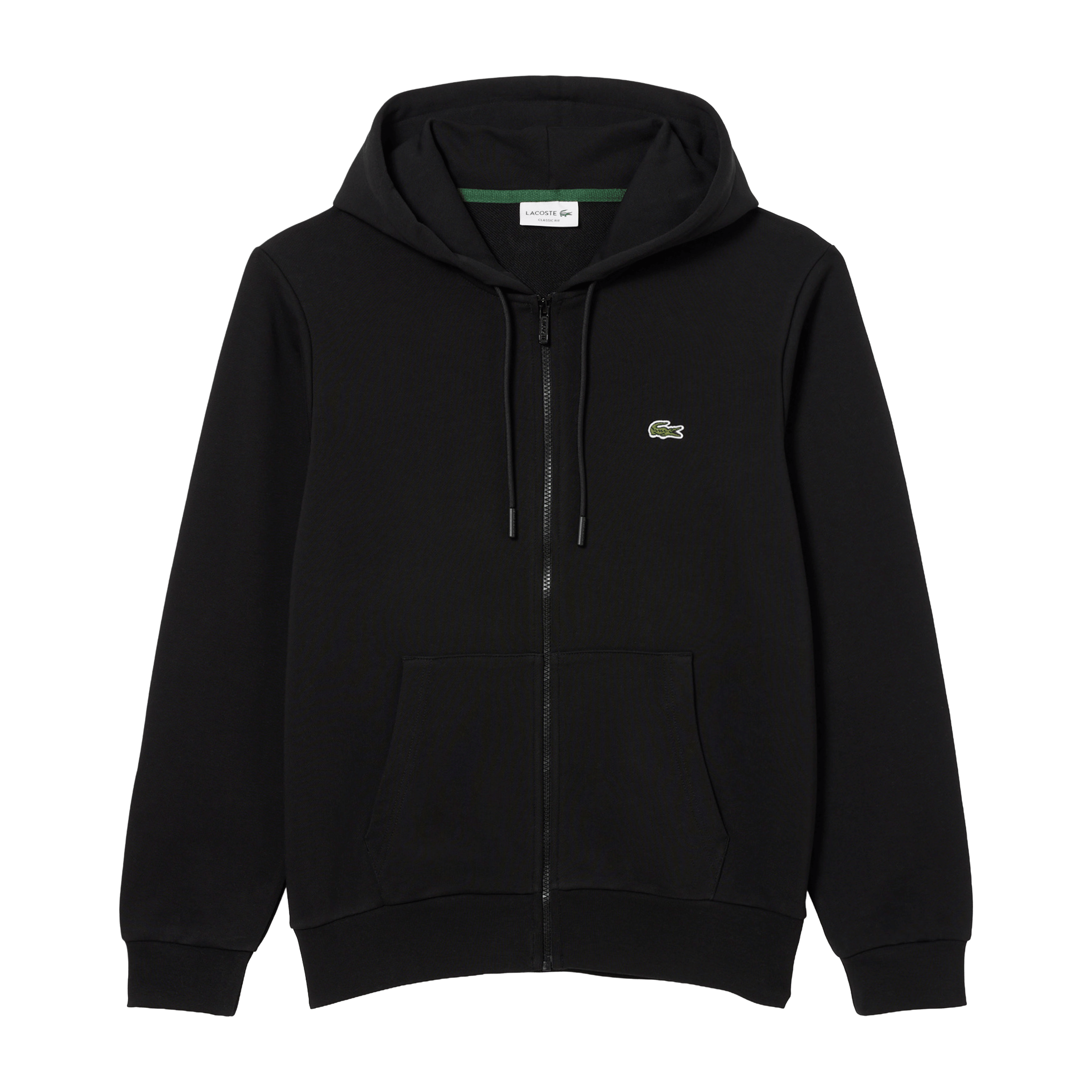 Mens Lacoste Essentials Zip Front Hoodie