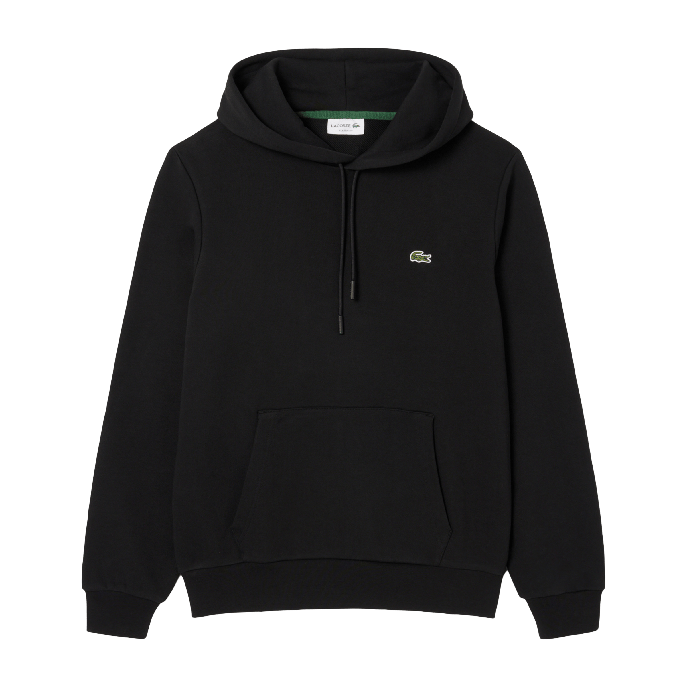 Mens Lacoste Cotton Fleece Hoodie