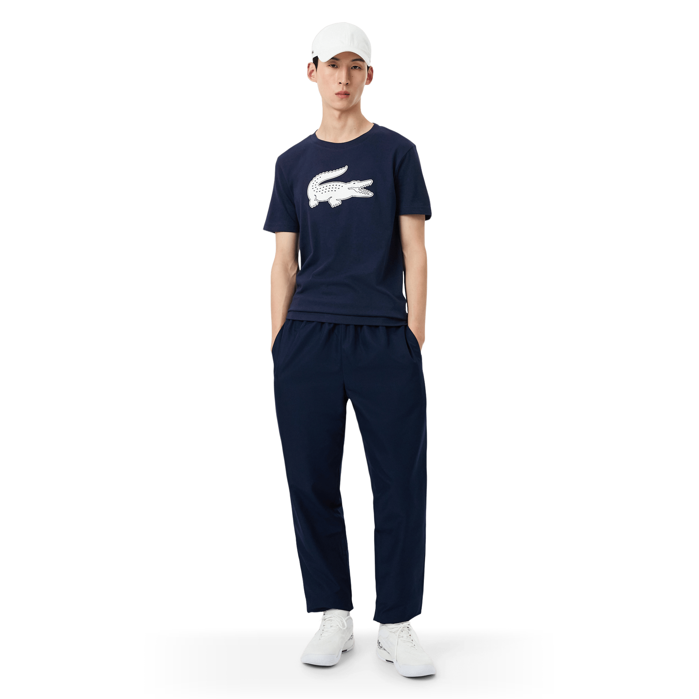 Mens Lacoste Big Croc Tee