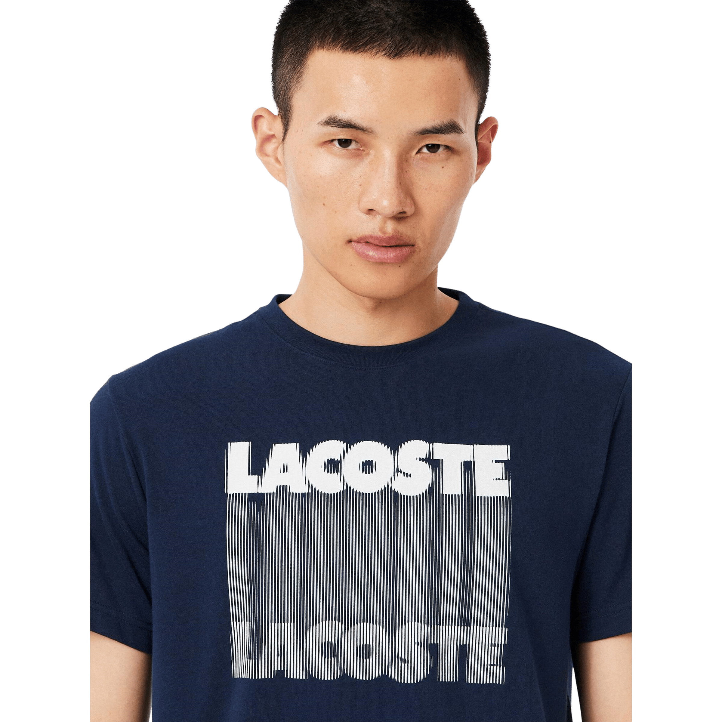 Mens Lacoste Ultra Dry Printed Sport Tee