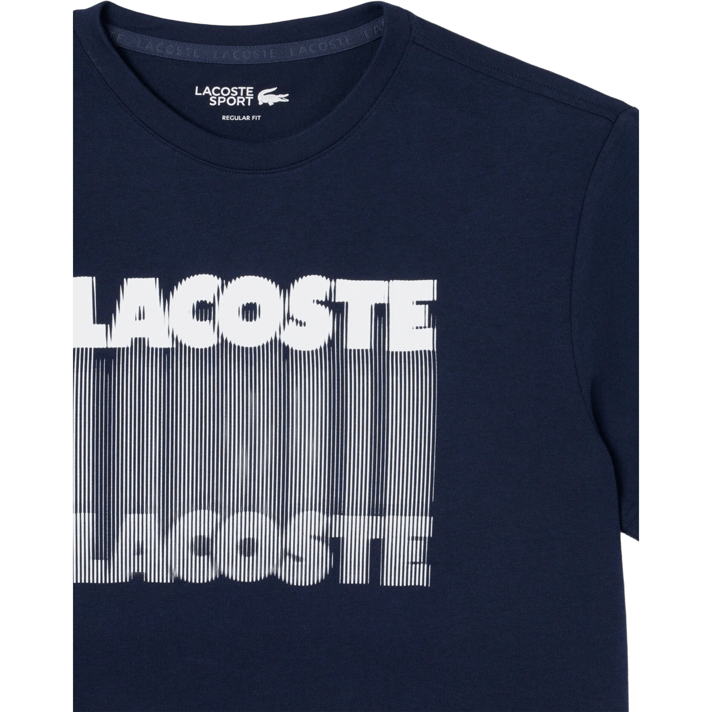 Mens Lacoste Ultra Dry Printed Sport Tee