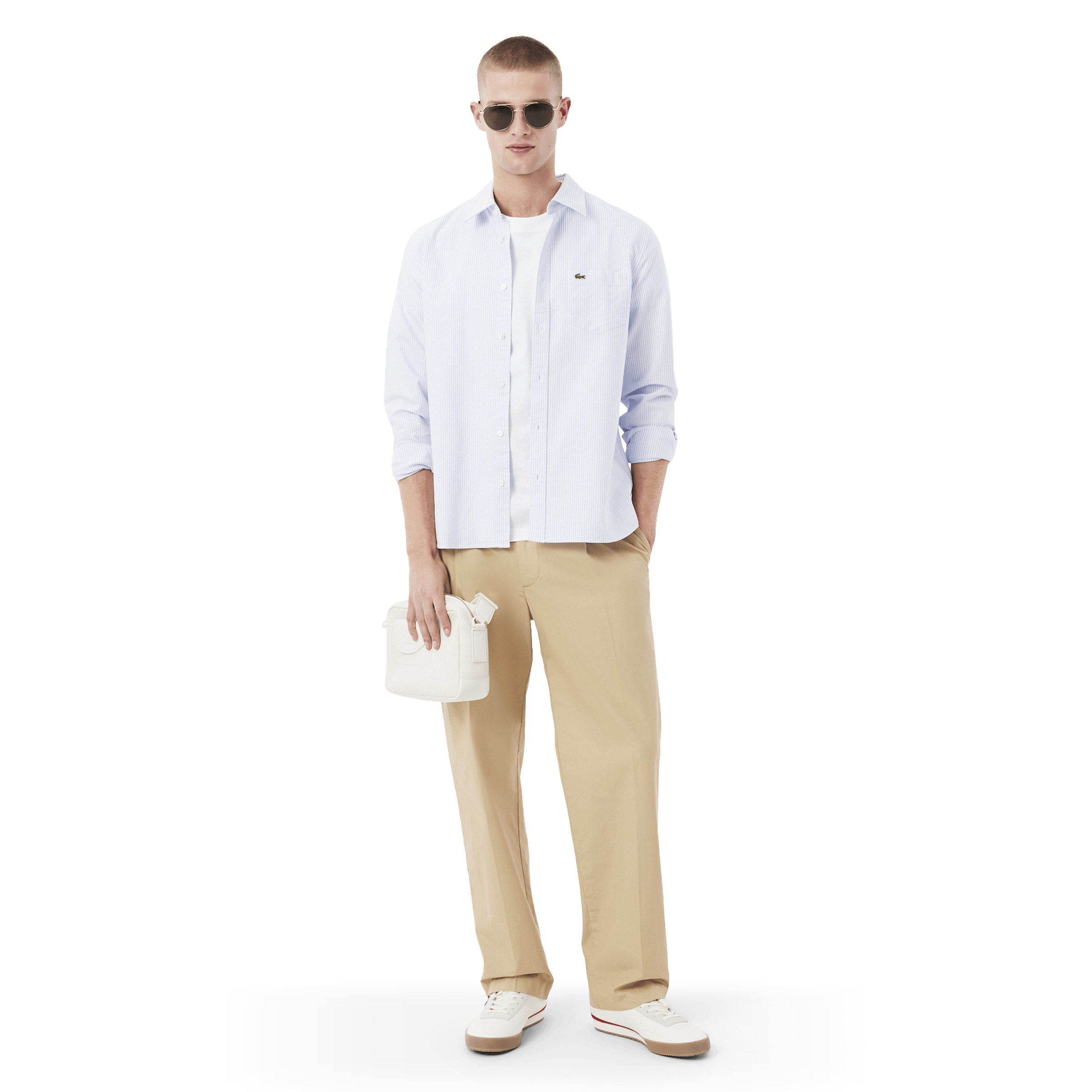 Mens Lacoste Essential Classic Fit Tee