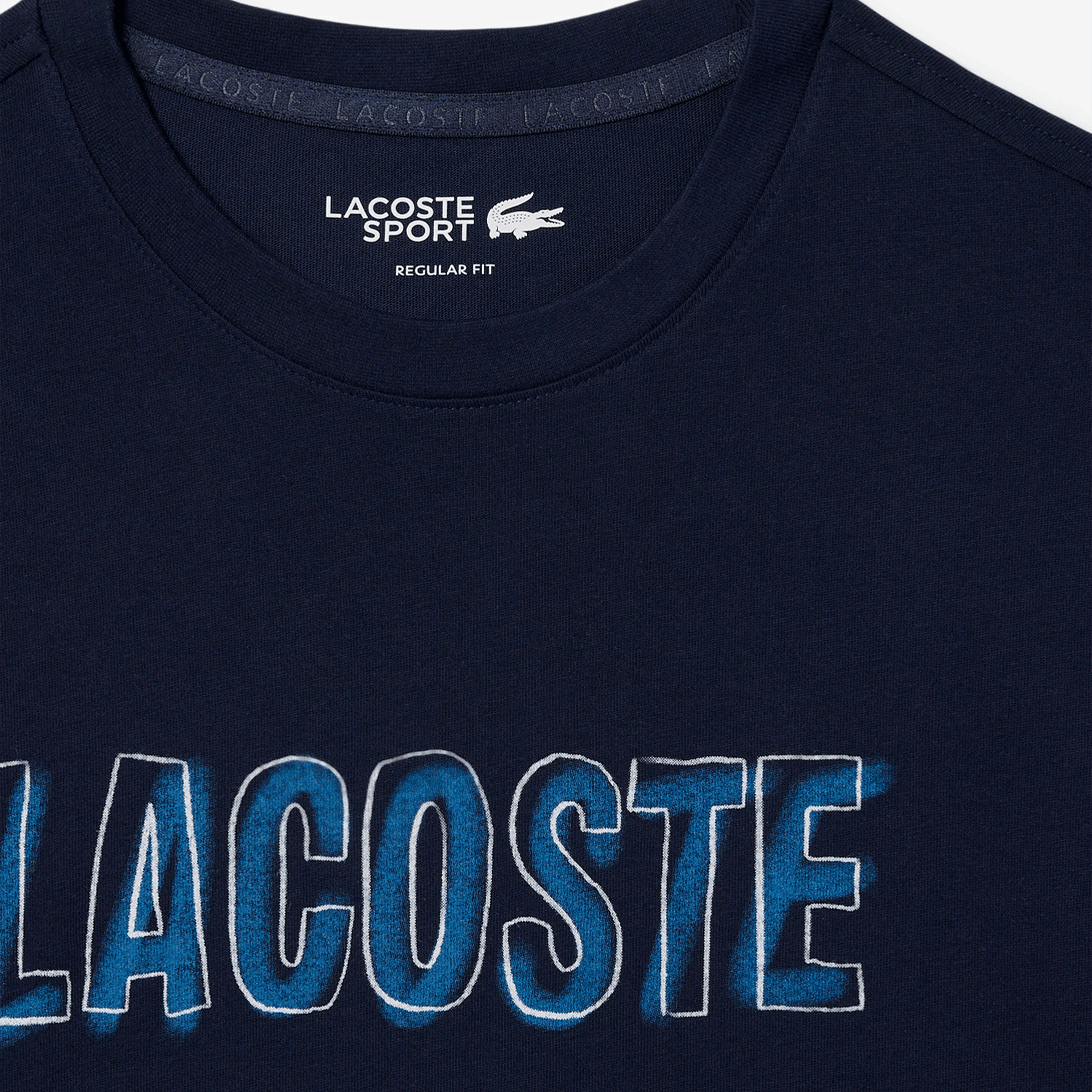 Mens Lacoste Performance Logo Tee