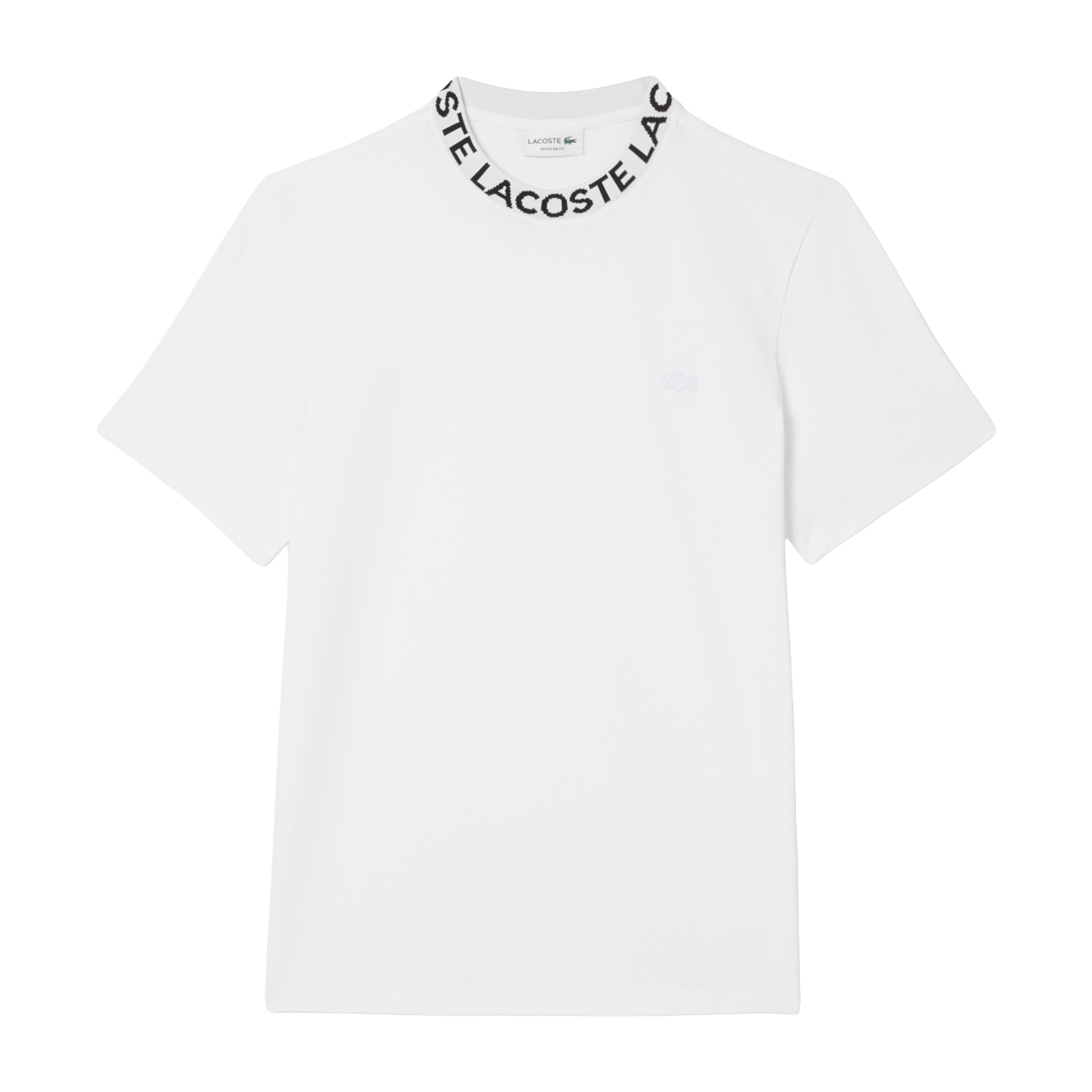 Mens Lacoste Branded Piqué Tee