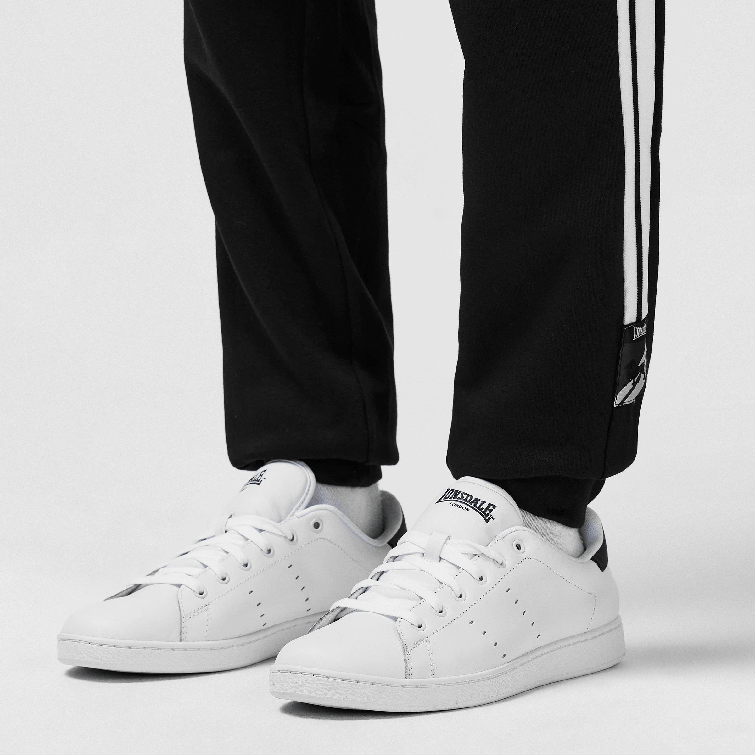 Mens Lonsdale Leyton Leather Shoes