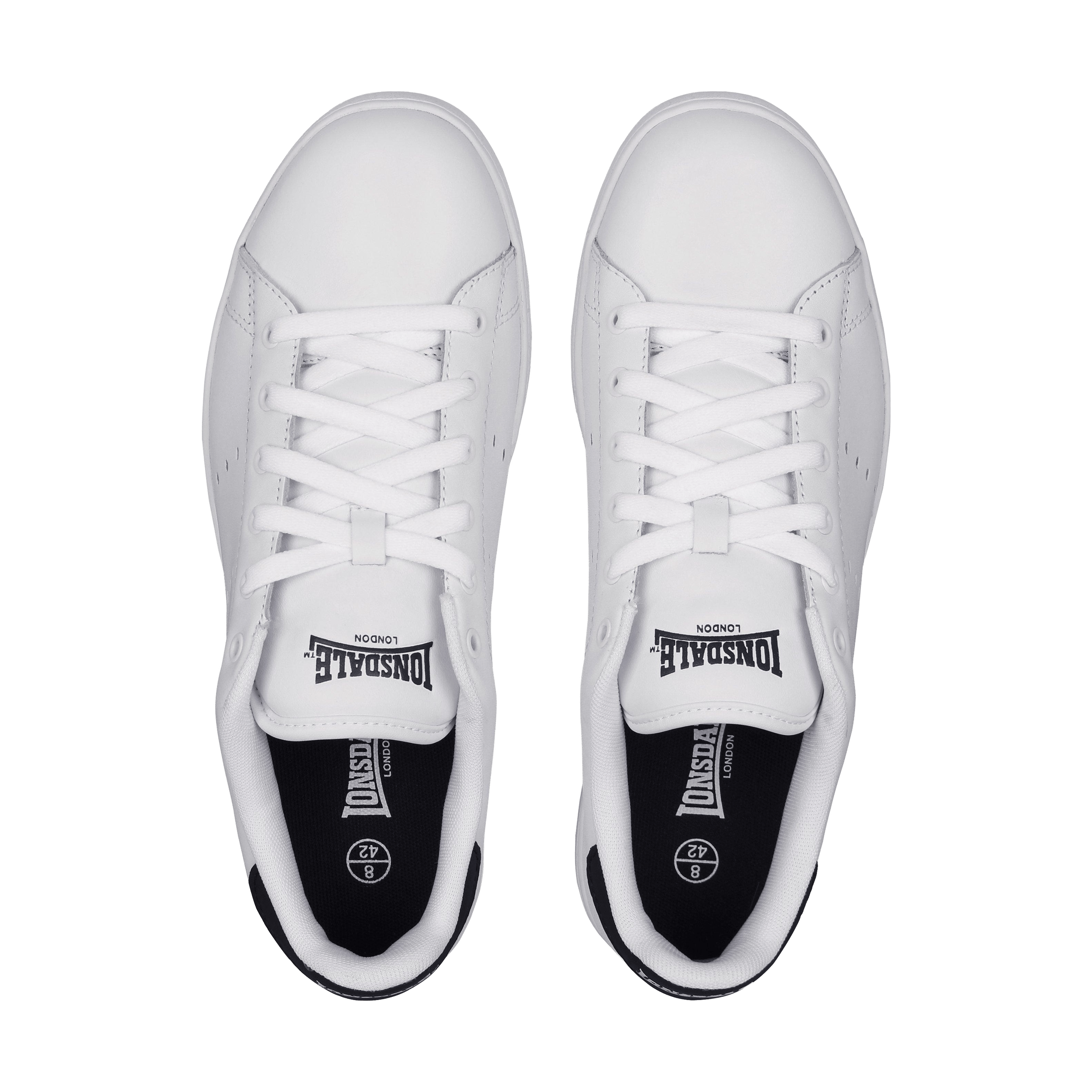 Mens Lonsdale Leyton Leather Shoes