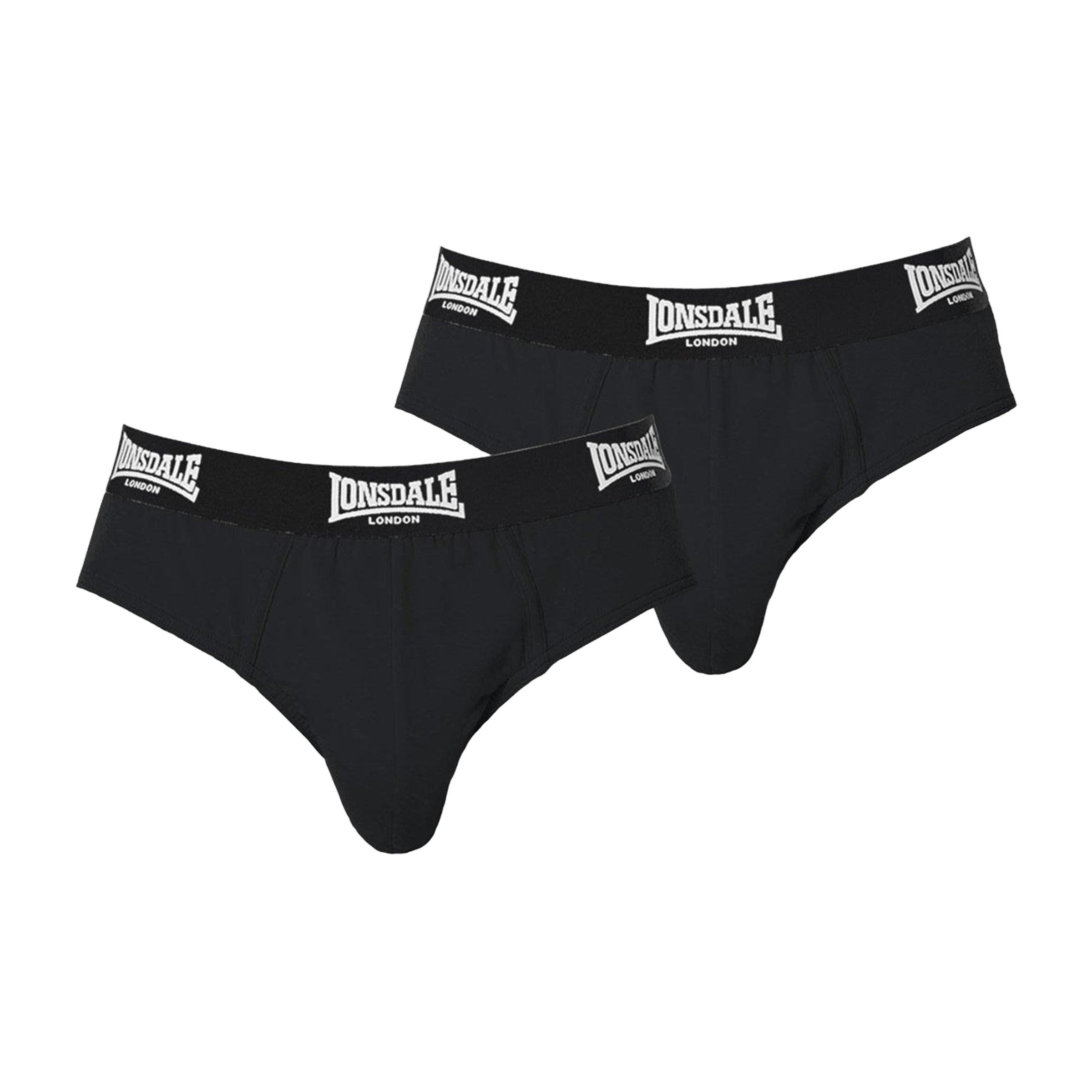 Lonsdale Mens Lonsdale (2pk) Briefs