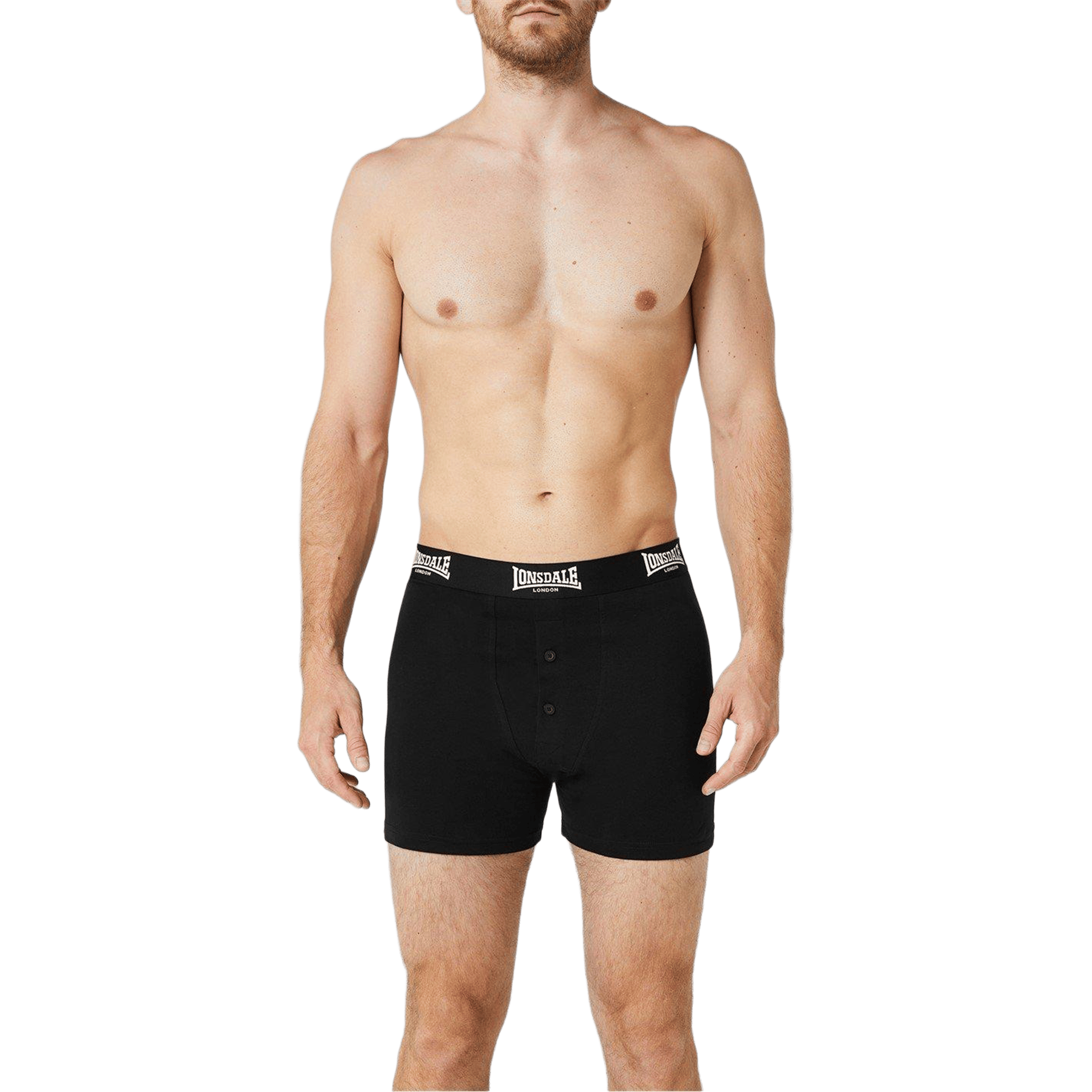 Lonsdale Mens Lonsdale (2pk) Boxer Shorts