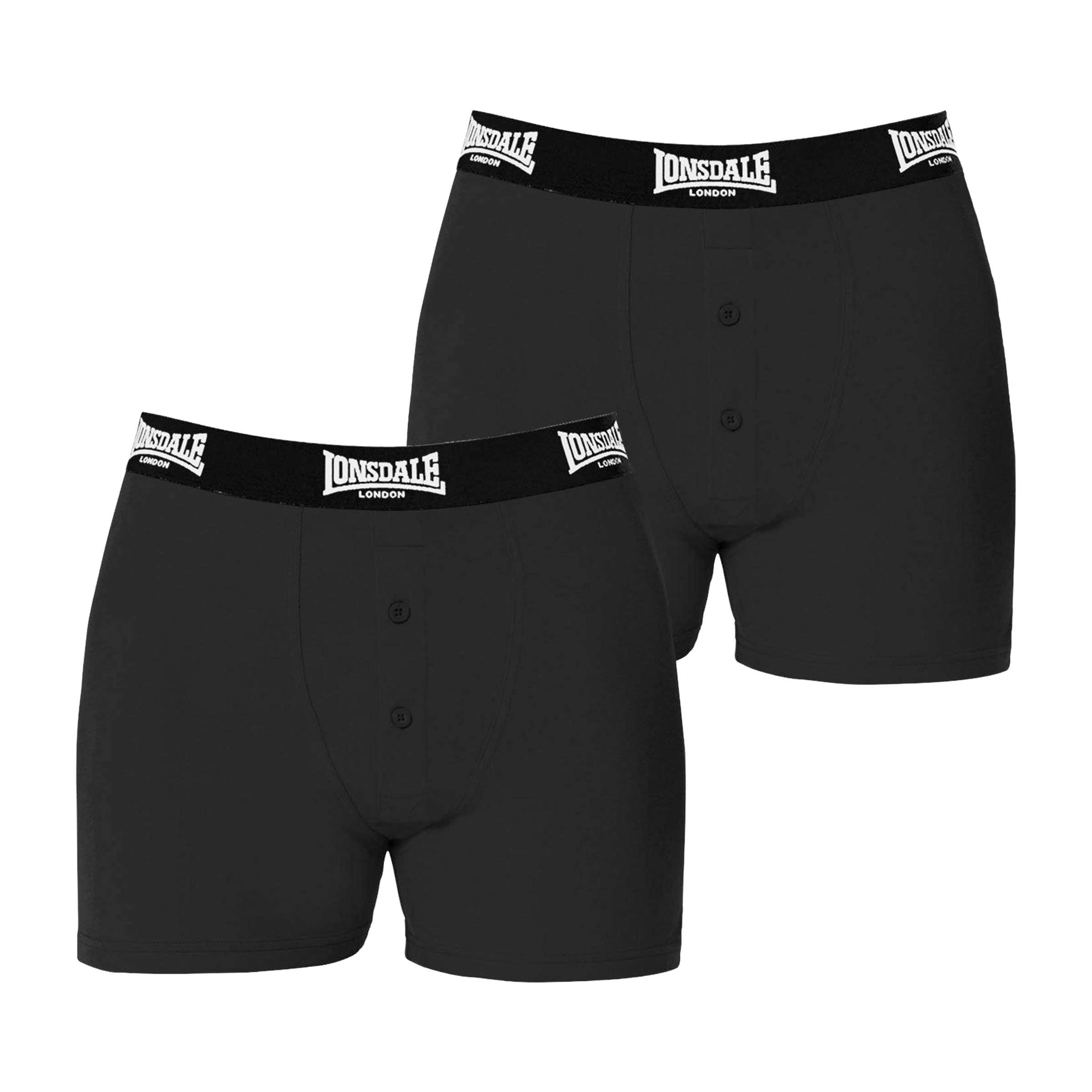 Lonsdale Mens Lonsdale (2pk) Boxer Shorts