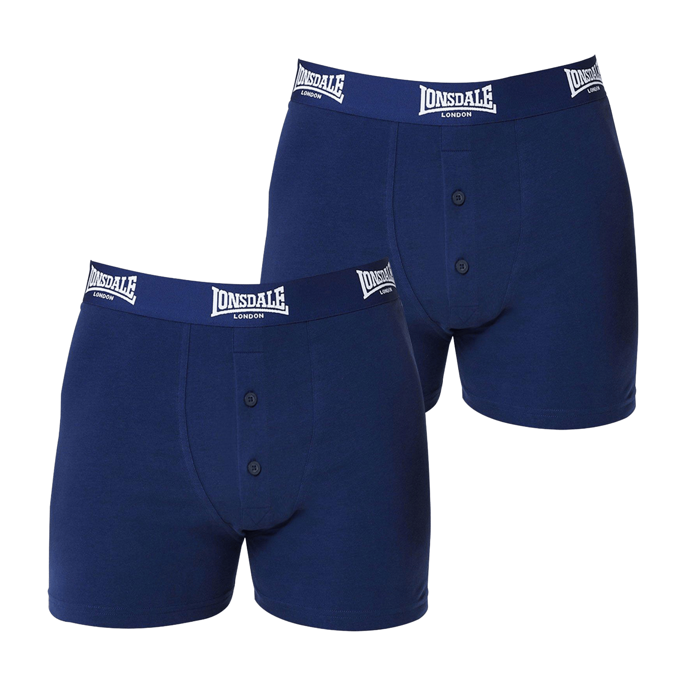 Lonsdale Mens Lonsdale (2pk) Boxer Shorts