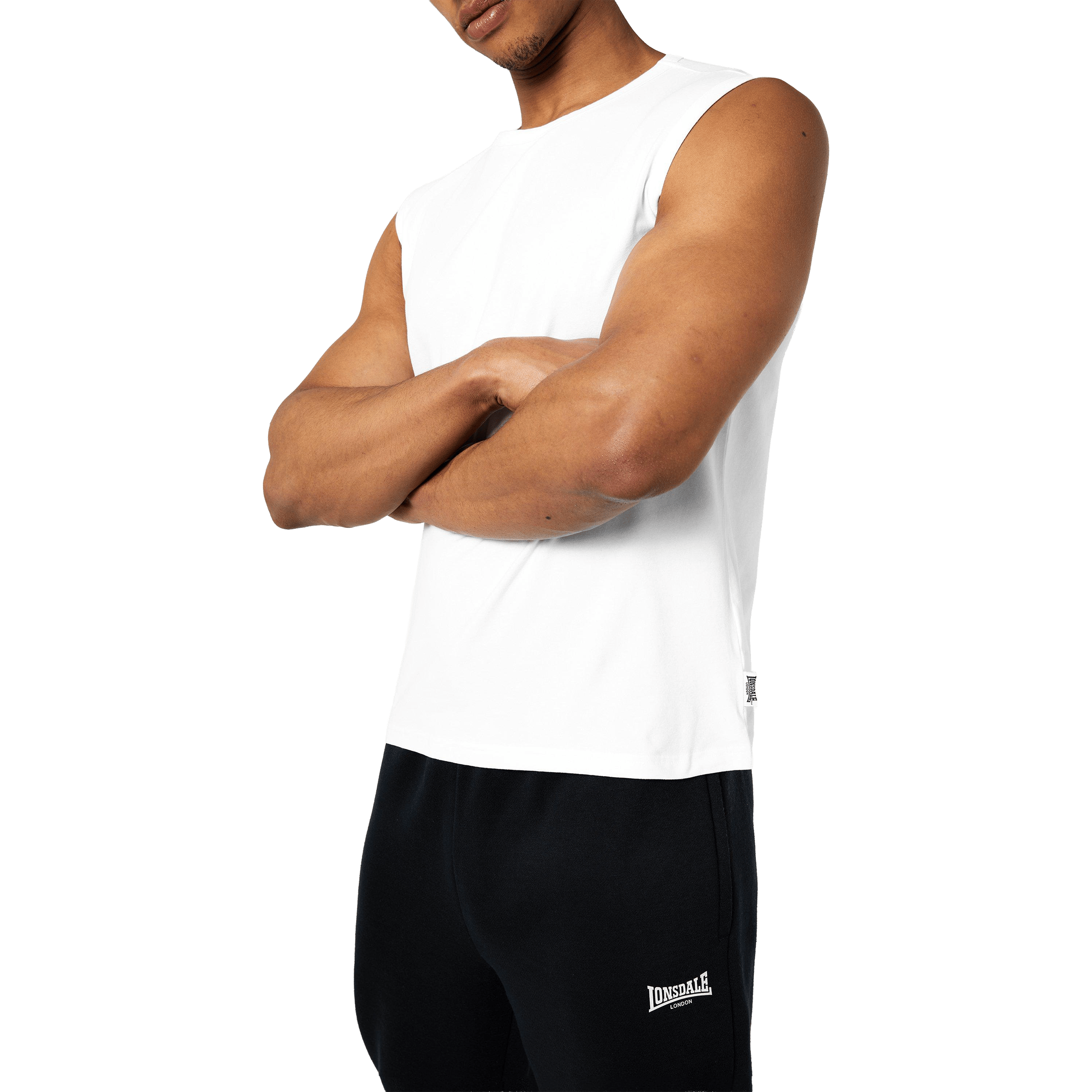 Mens Lonsdale Sleeveless Tee