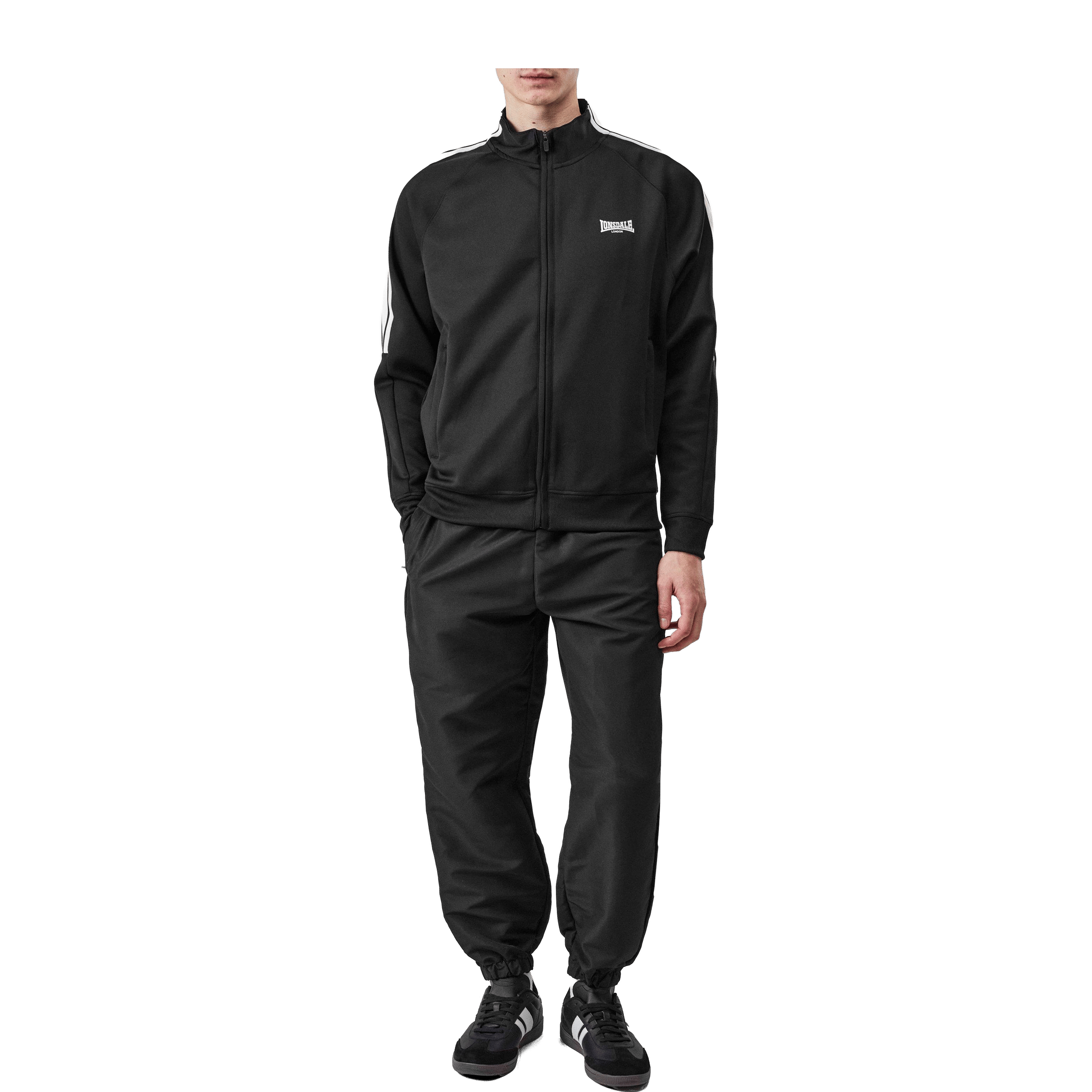 Mens Lonsdale Essential Close Hem Woven Pants