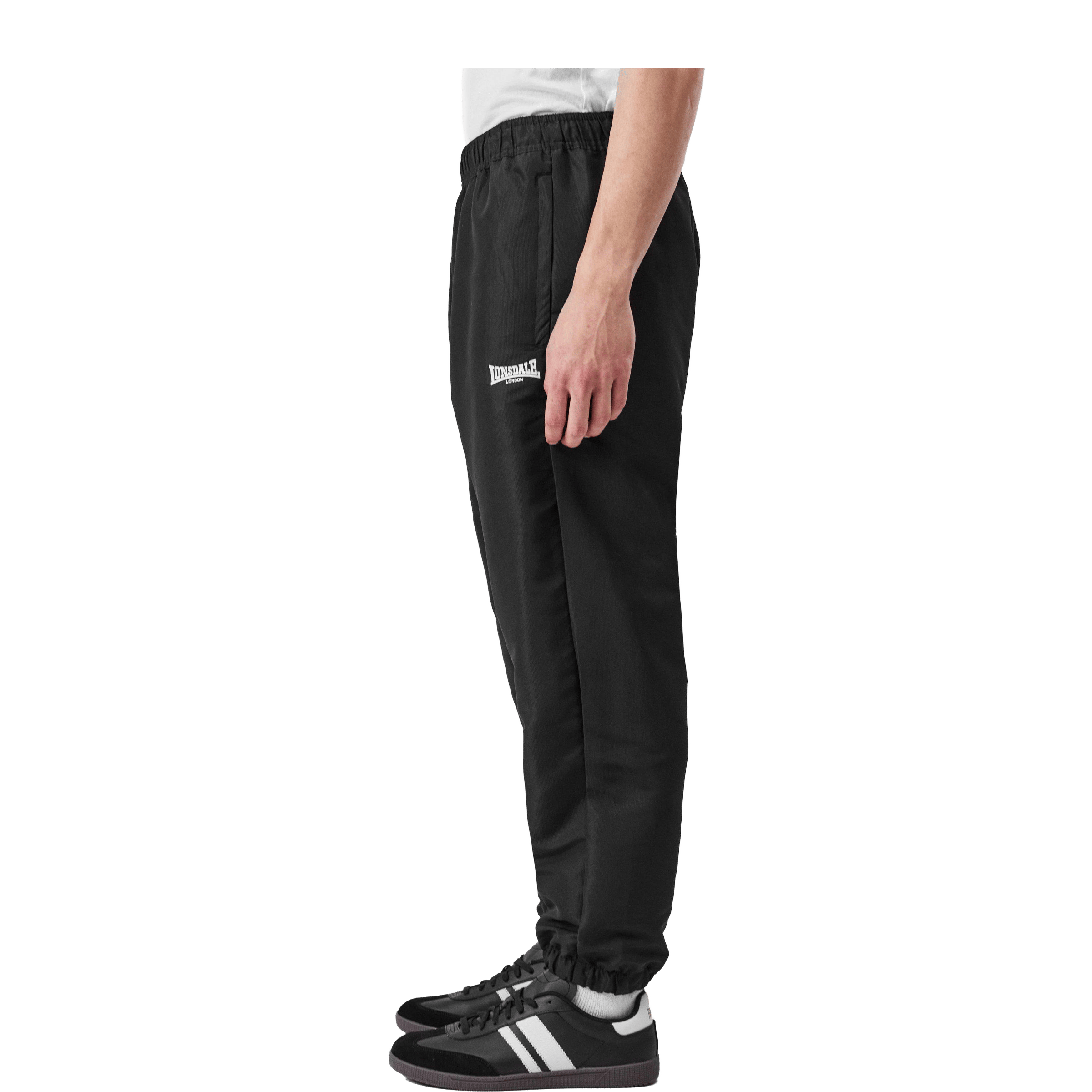 Mens Lonsdale Essential Close Hem Woven Pants