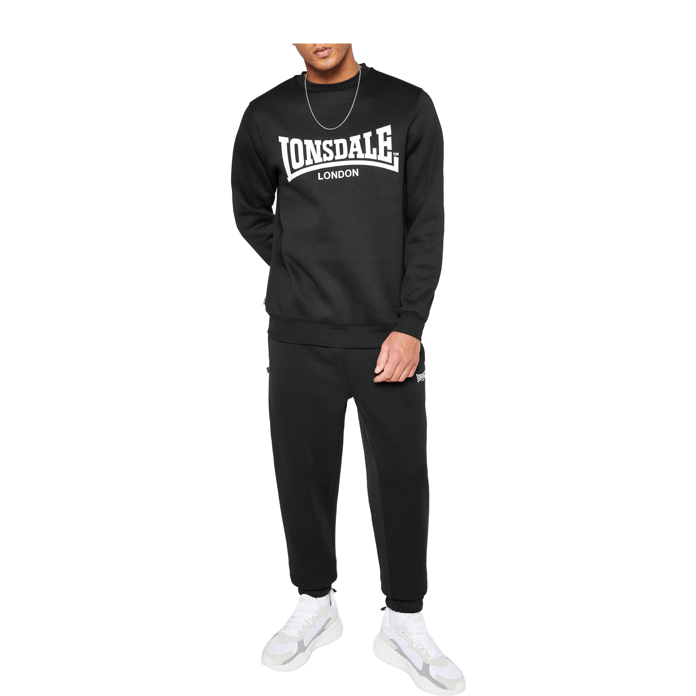 Mens Lonsdale Essential Crew Sweater