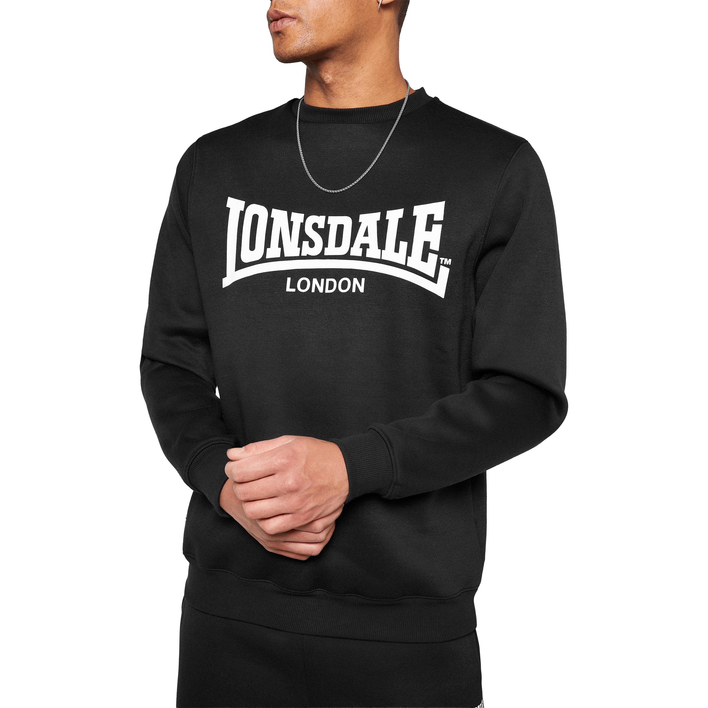 Mens Lonsdale Essential Crew Sweater
