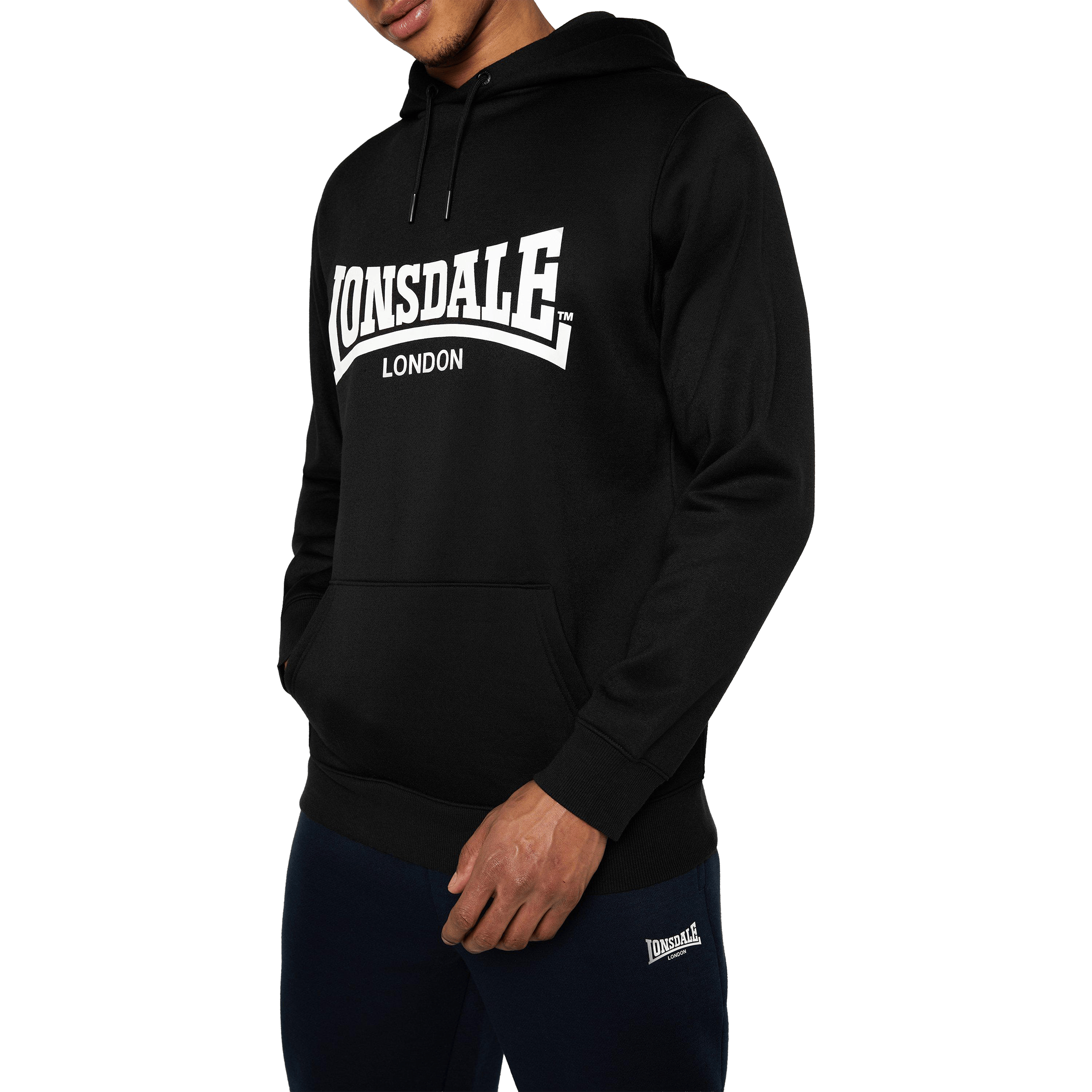 Mens Lonsdale Essential Hoodie