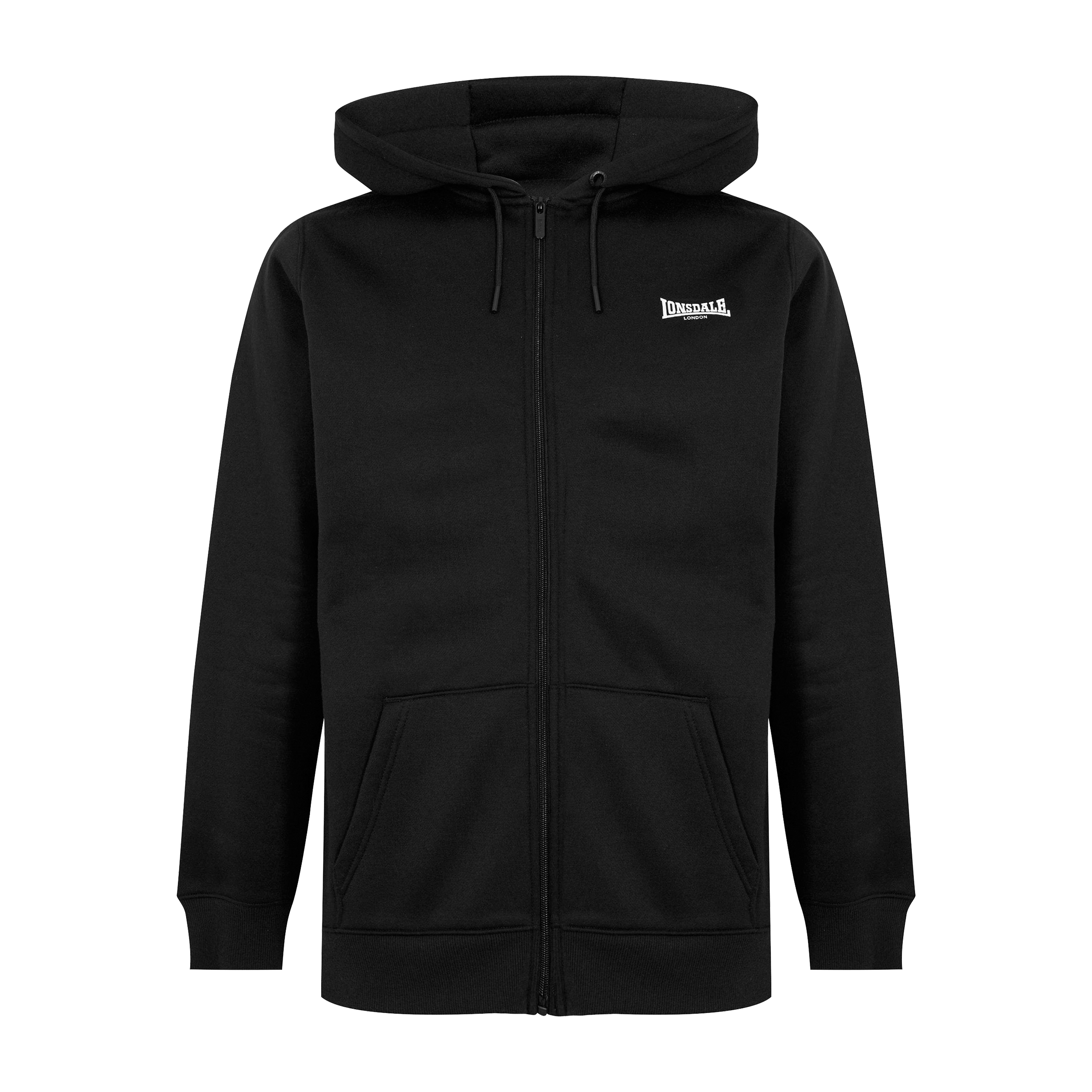 Mens Lonsdale Essential Zip Hoodie