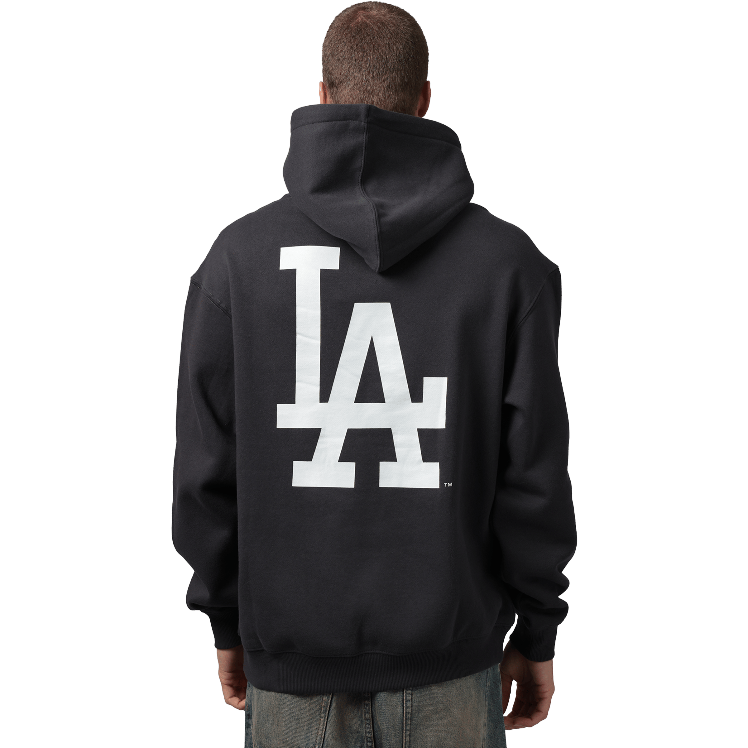 Mens Majestic Everteam Logo (LA Dodgers) Hoodie
