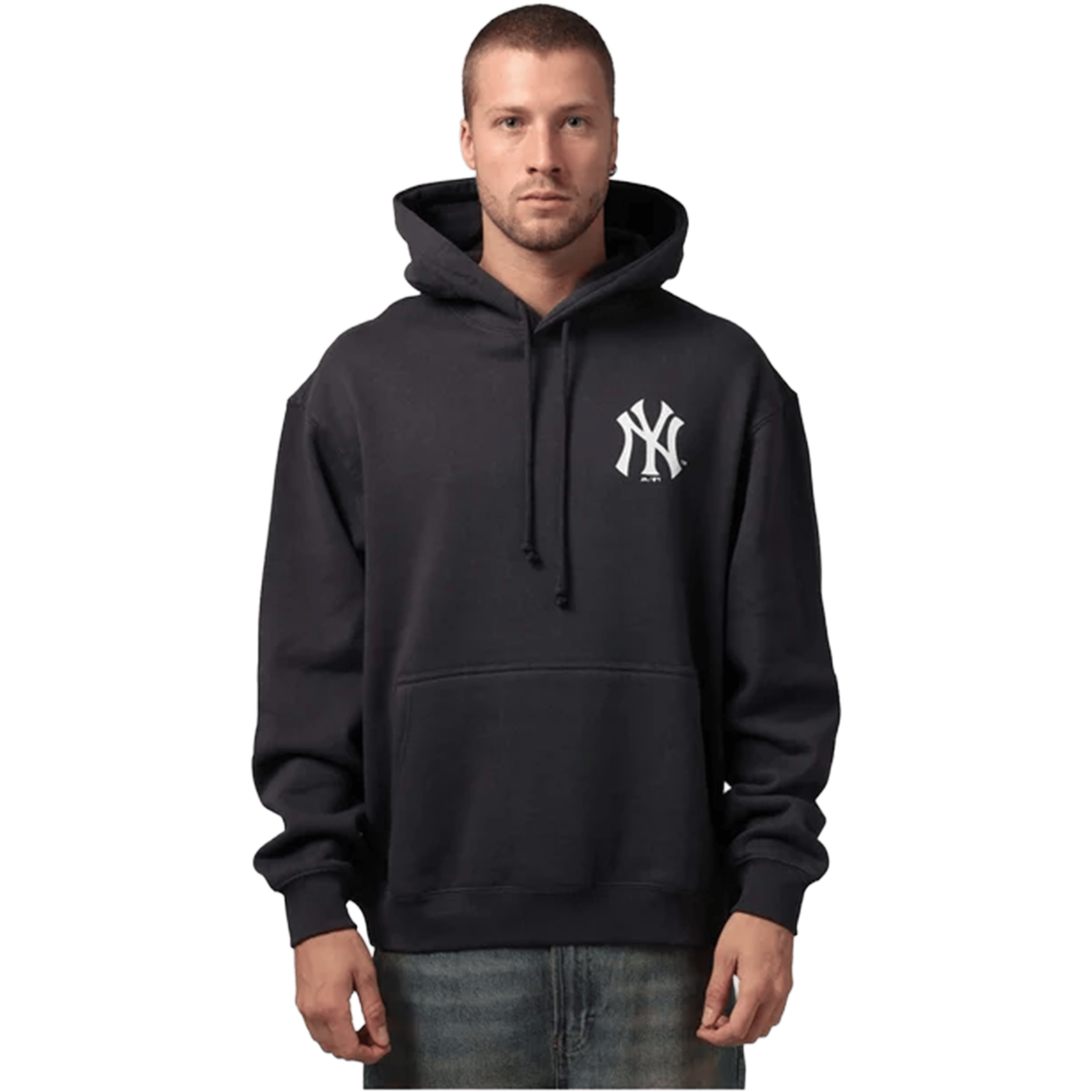 Mens Majestic Everteam Logo New York Yankees Hoodie