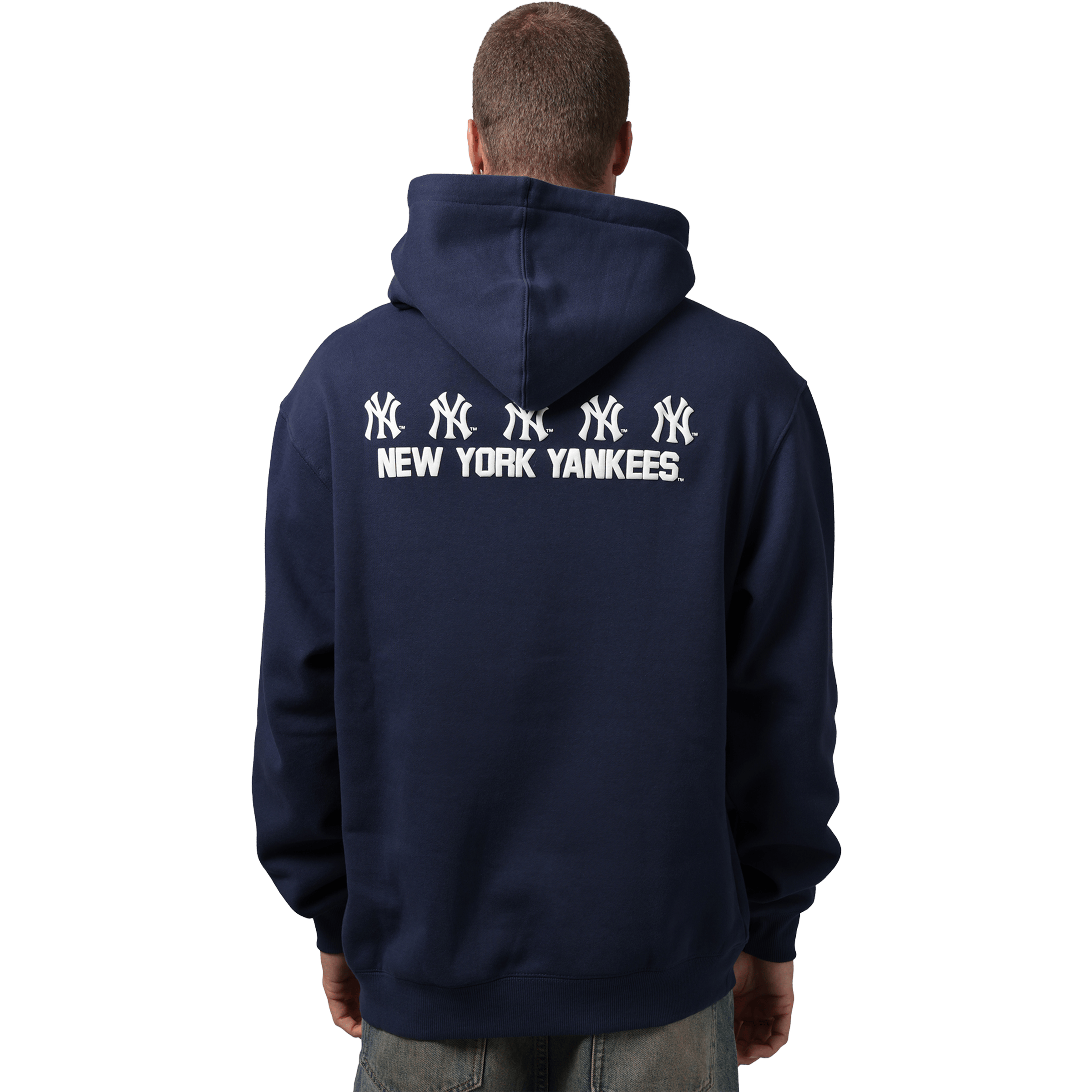 Mens Majestic Vintage Logo (NY Yankees) Hoodie