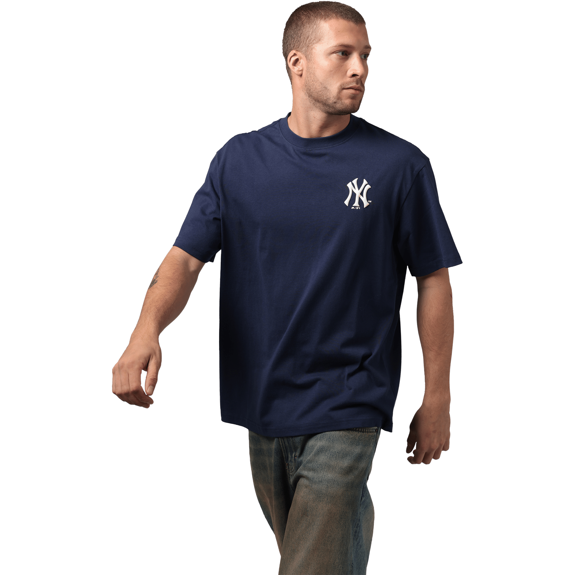 Mens Majestic Vintage Logo (NY Yankees) Tee
