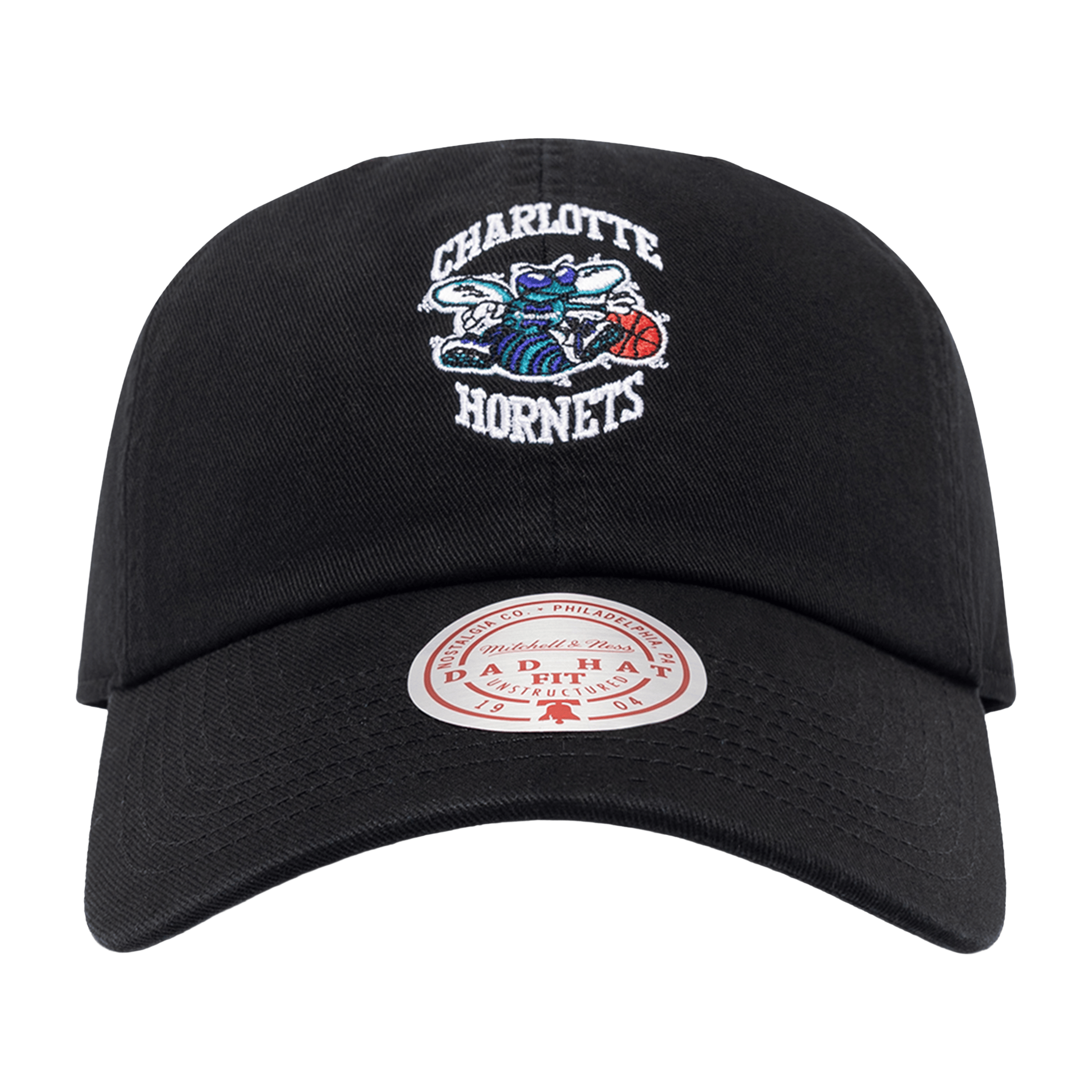 Mitchell & Ness Charlotte Hornets Logo Dad Cap