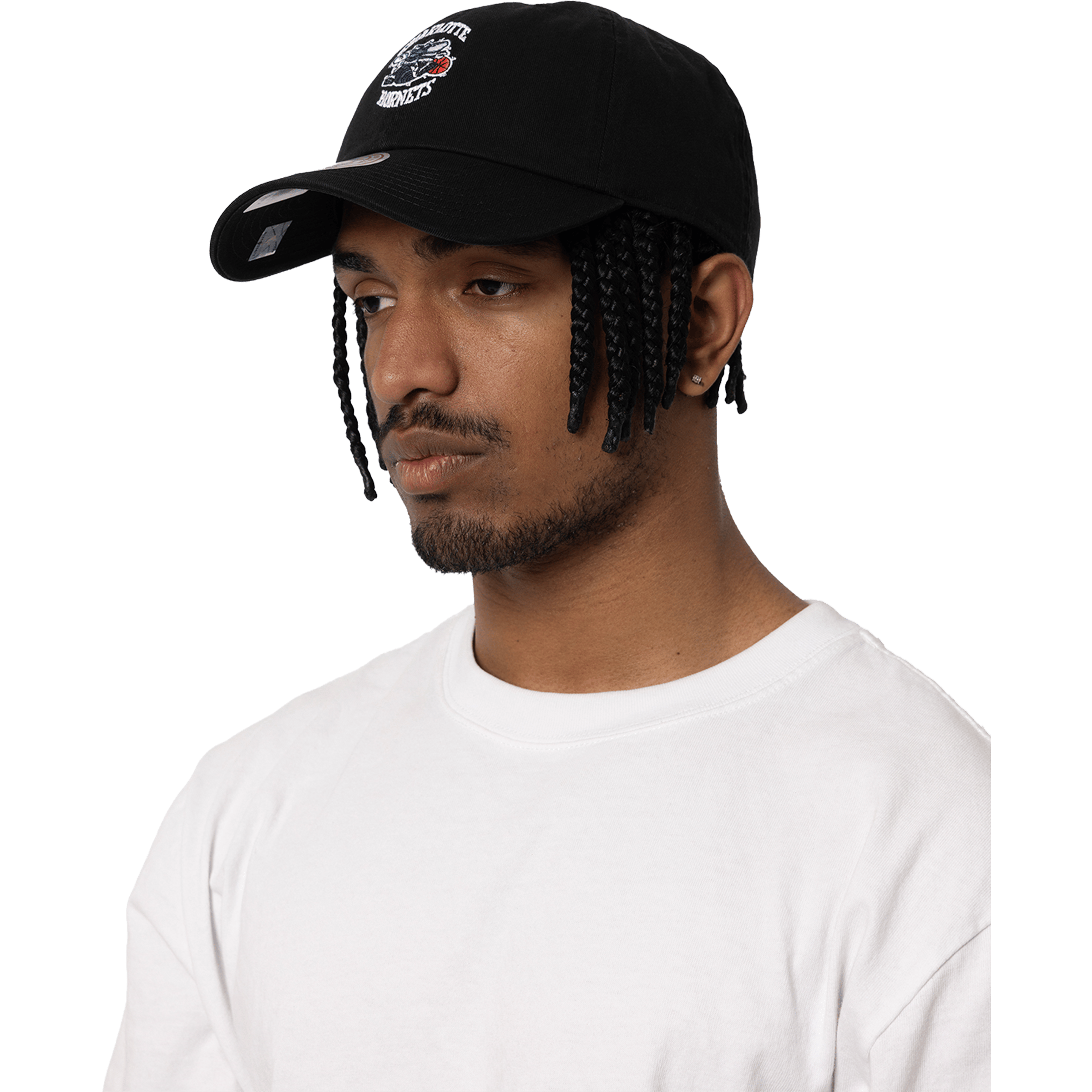 Mitchell & Ness Charlotte Hornets Logo Dad Cap