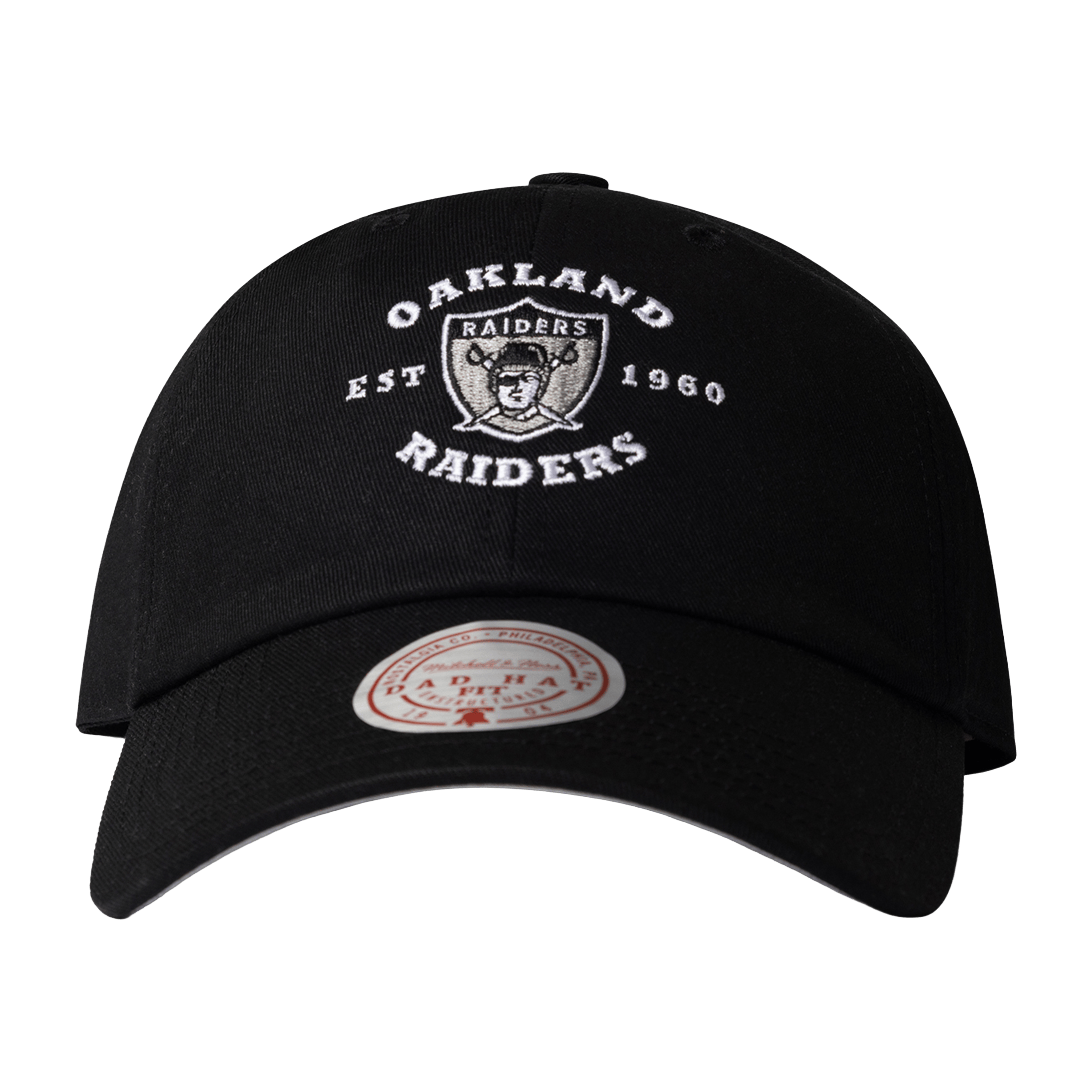 Mitchell & Ness Est. 1960 Oakland Raiders Dad Cap