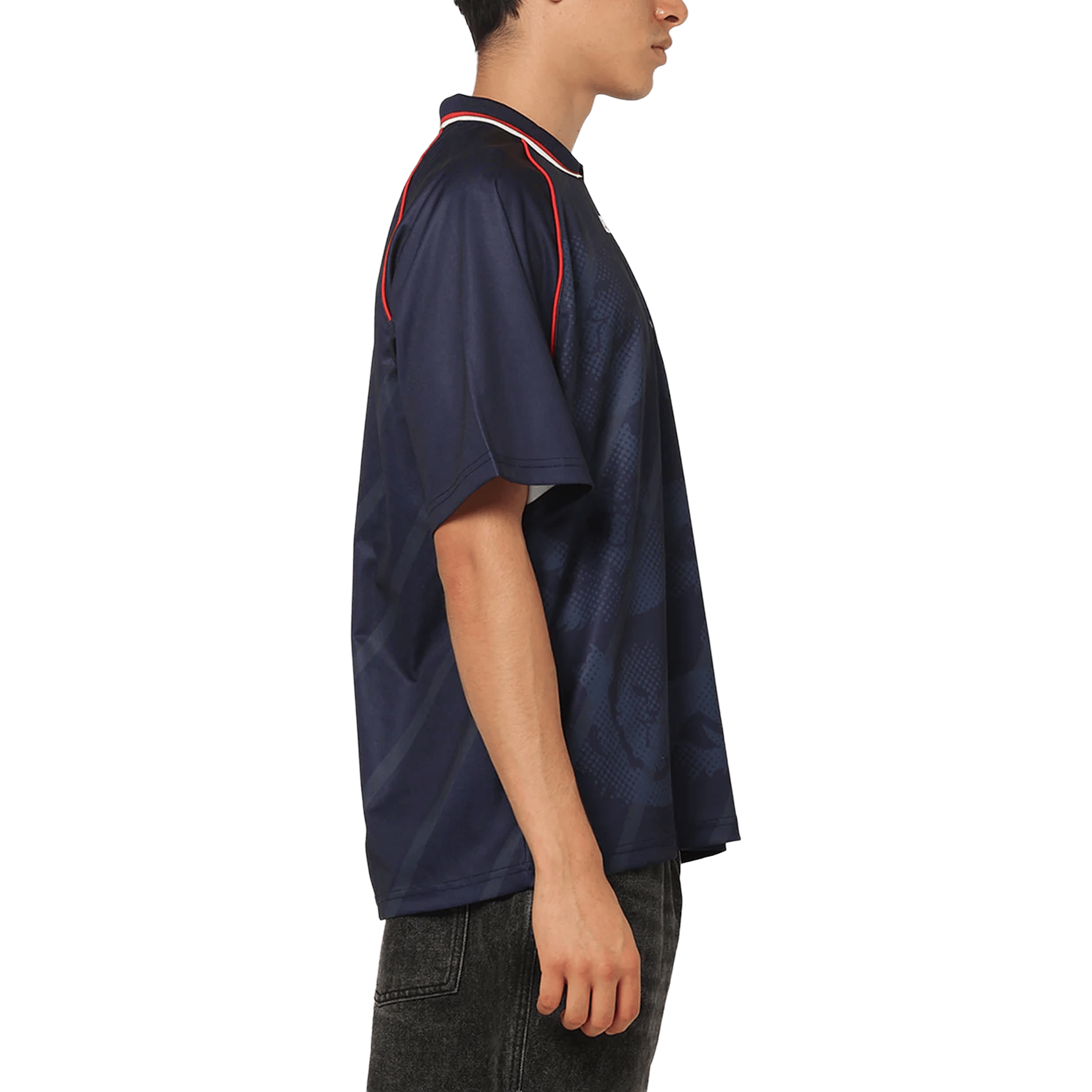 Mens Majestic England Mesh Football Jersey