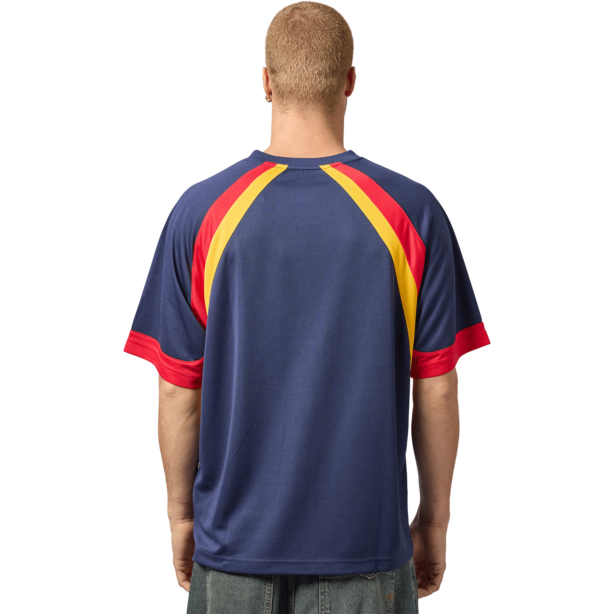 Mens Mitchell & Ness UNISEX V-NECK SOCCER TEE CRWS