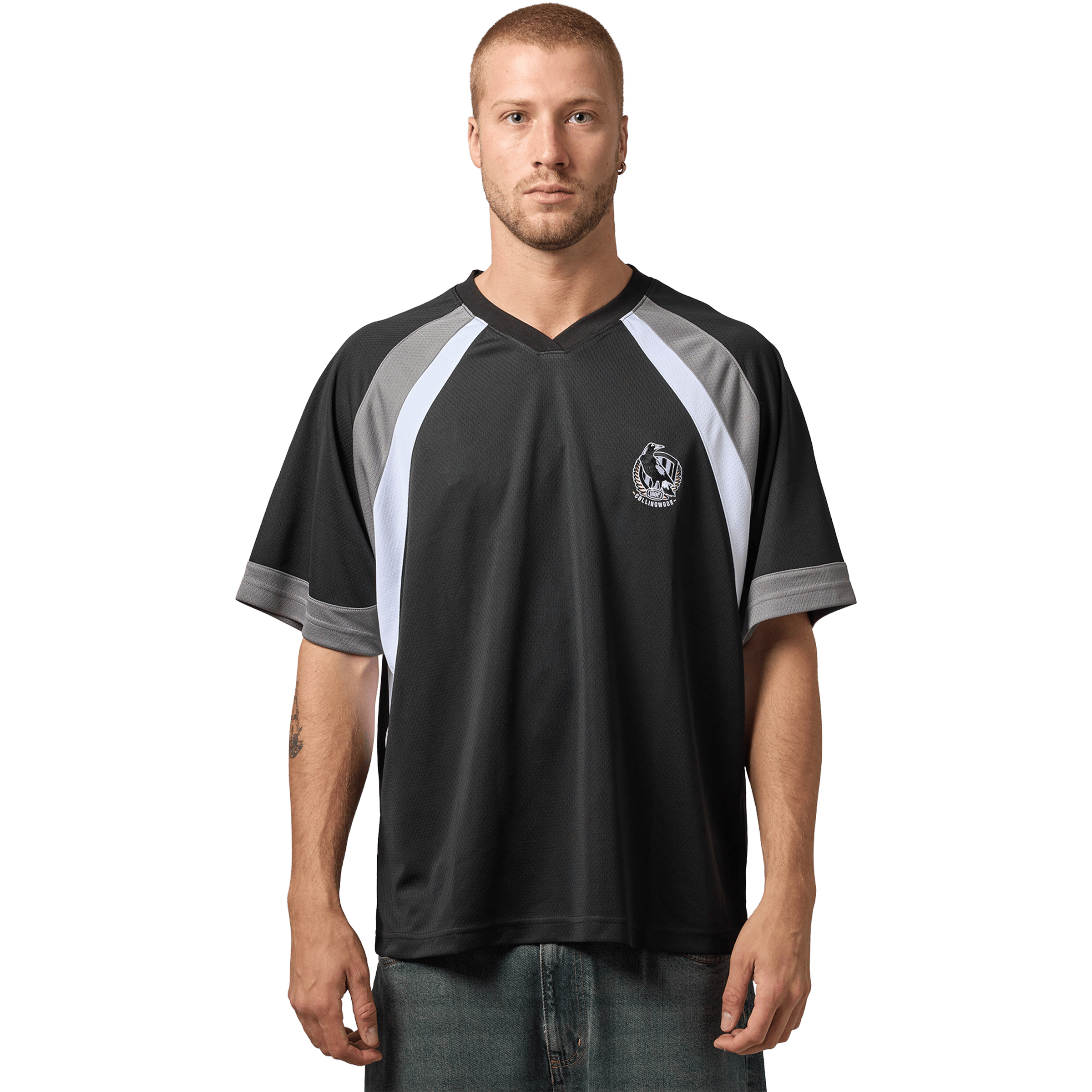 Mens Mitchell & Ness UNISEX V-NECK SOCCER TEE PIES