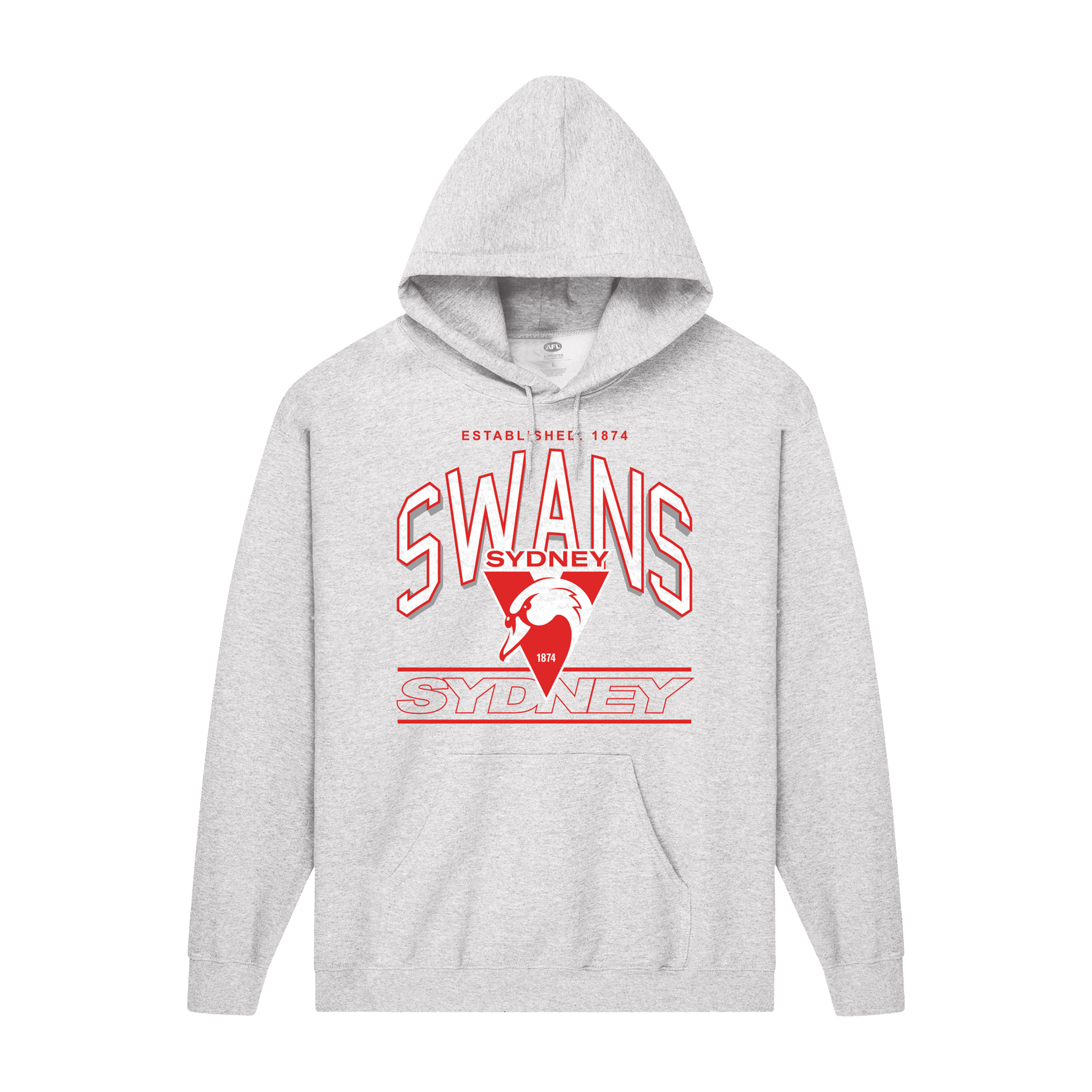 Unisex Mitchell & Ness AFL Sydney Swans Arch Stack Hoodie