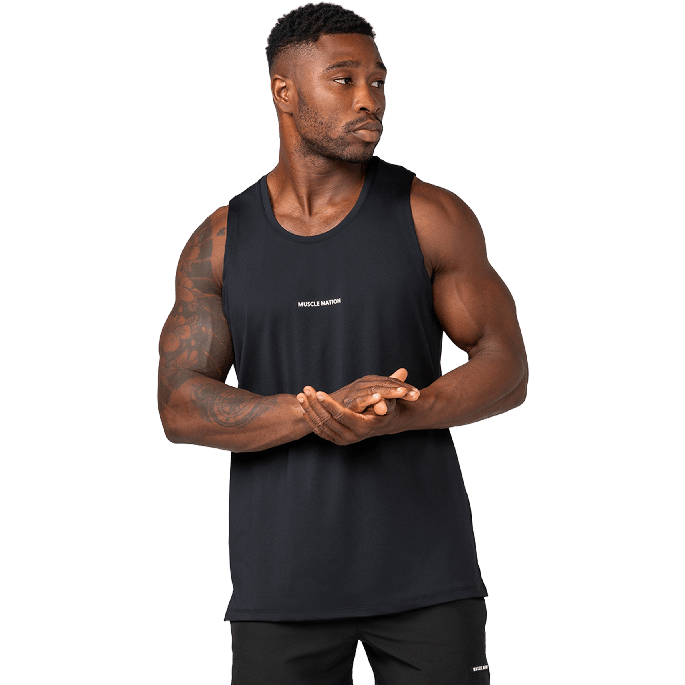 Mens Muscle Nation Active Training Tank