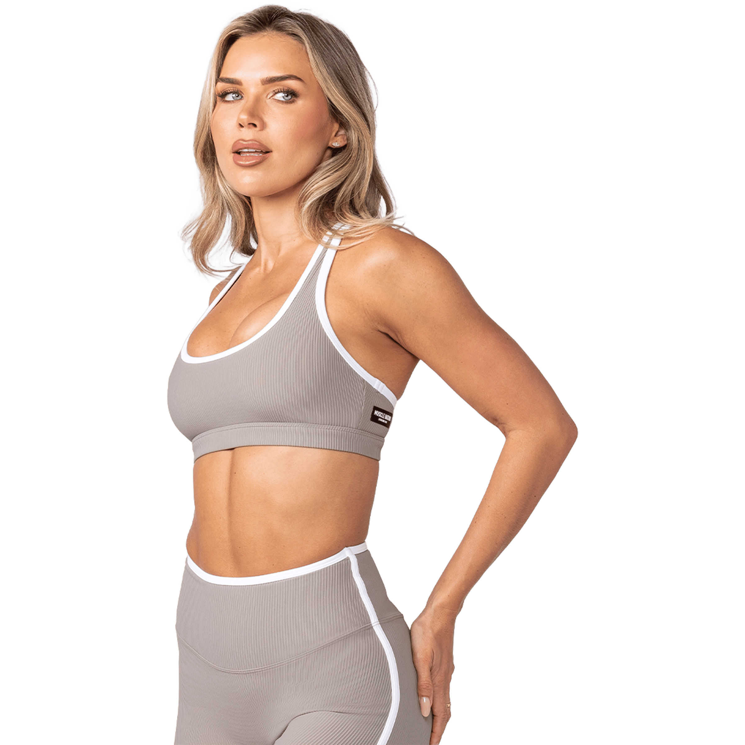 Muscle Nation Drew Rib Sports Bra