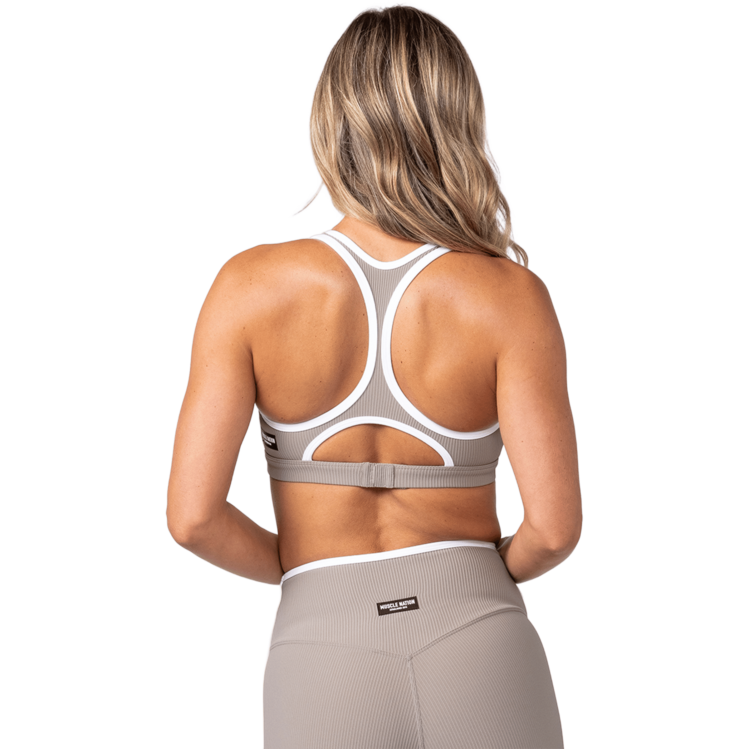 Muscle Nation Drew Rib Sports Bra