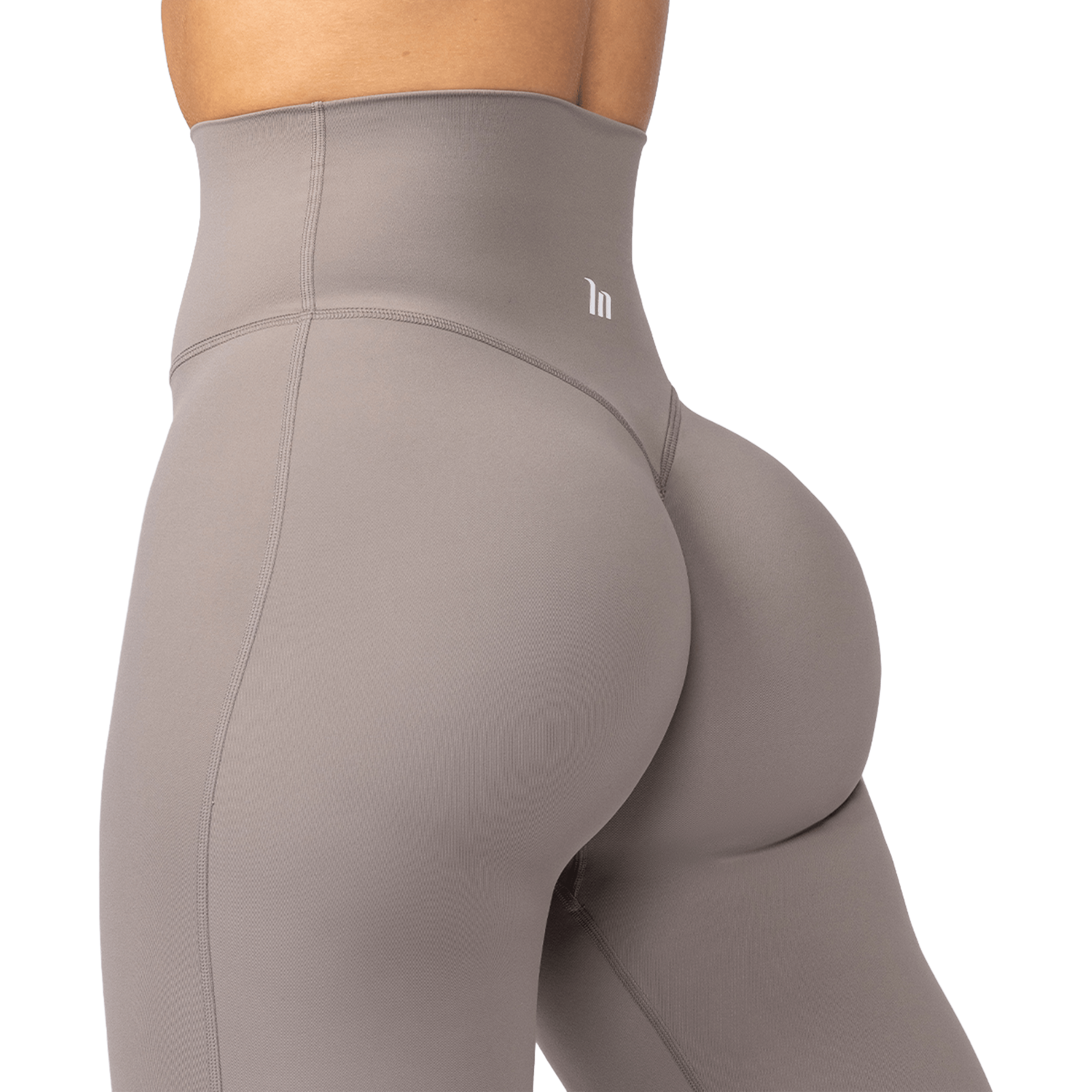Womens Muscle Nation Aura Peachy High Invisible Scrunch Ankle Leggings