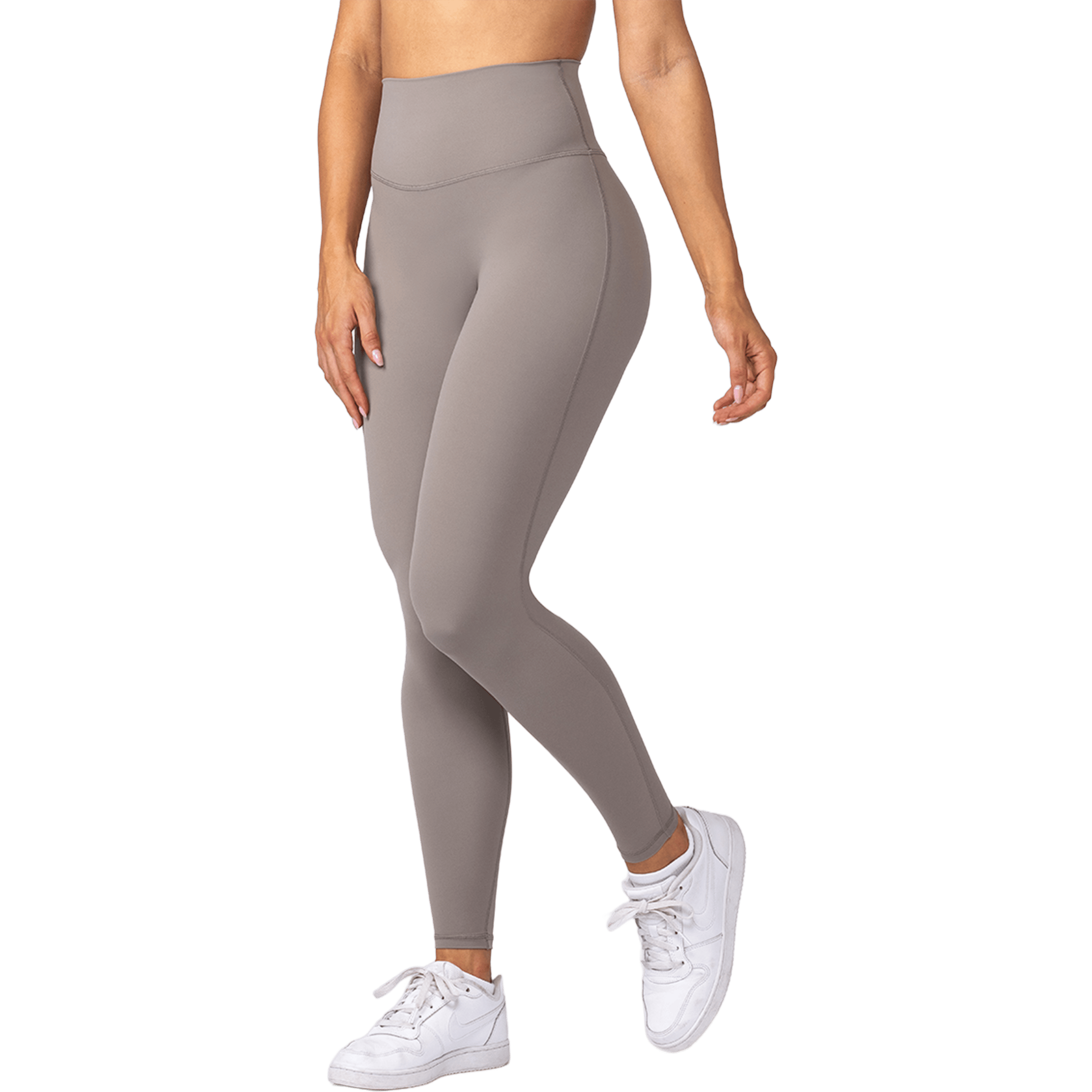 Womens Muscle Nation Aura Peachy High Invisible Scrunch Ankle Leggings