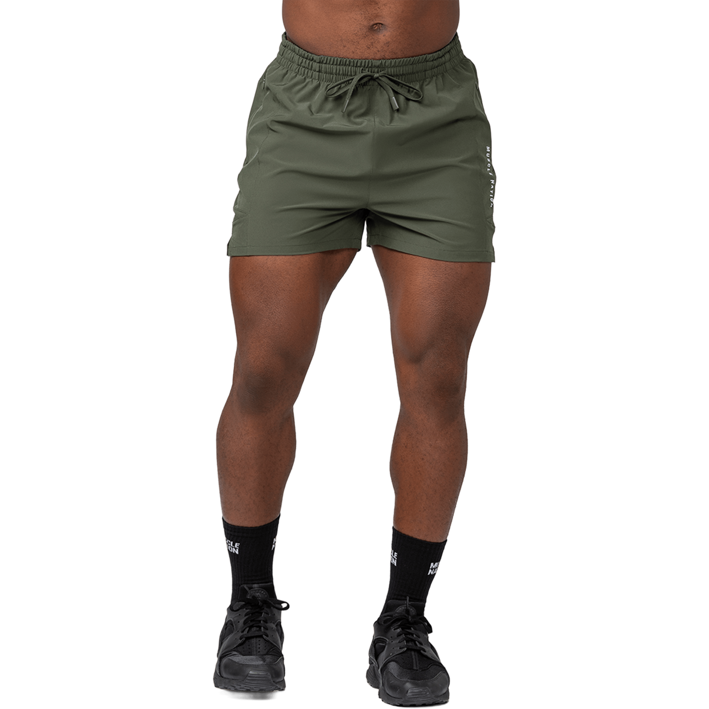 Mens Muscle Nation Streamline Training (3") Shorts