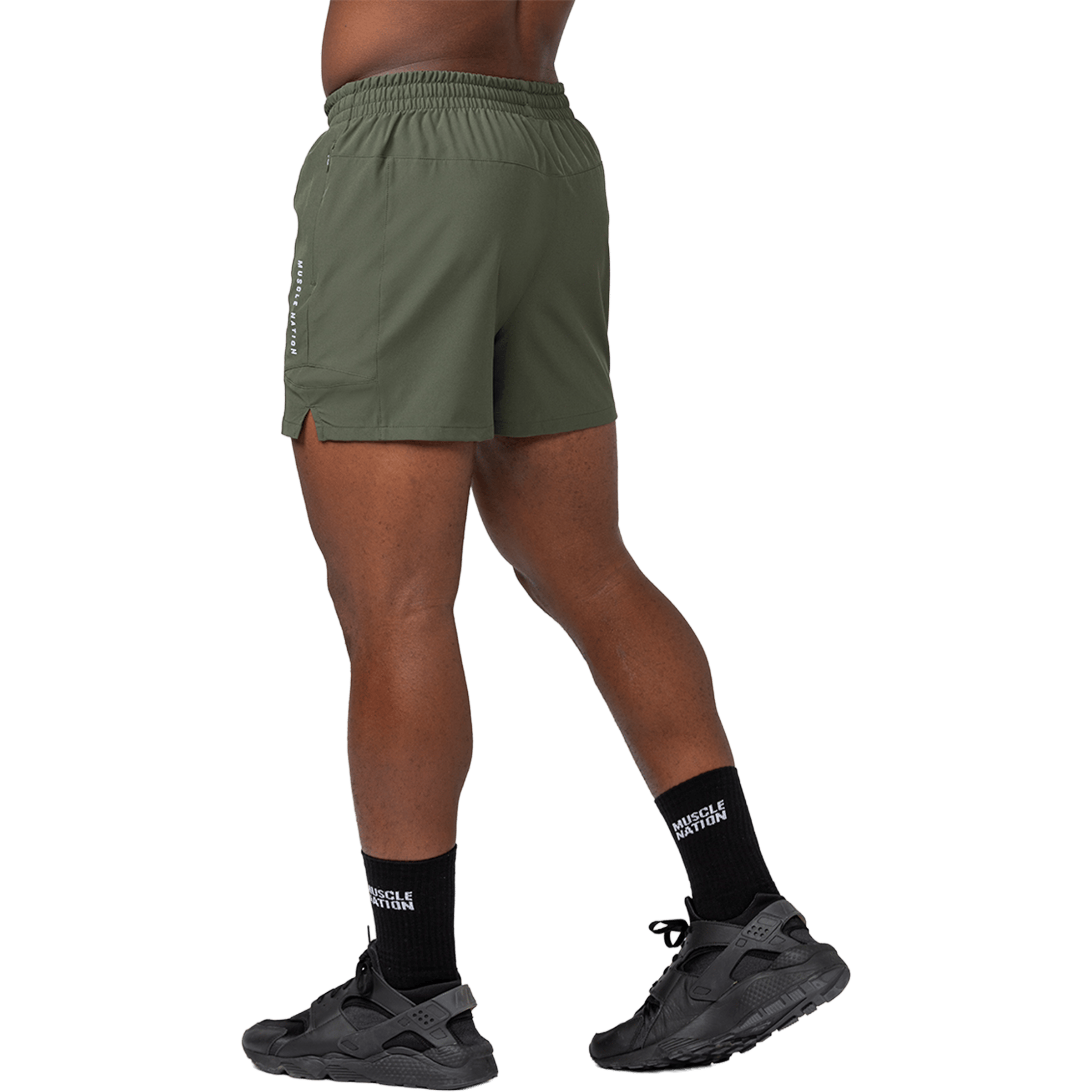 Mens Muscle Nation Streamline Training (3") Shorts
