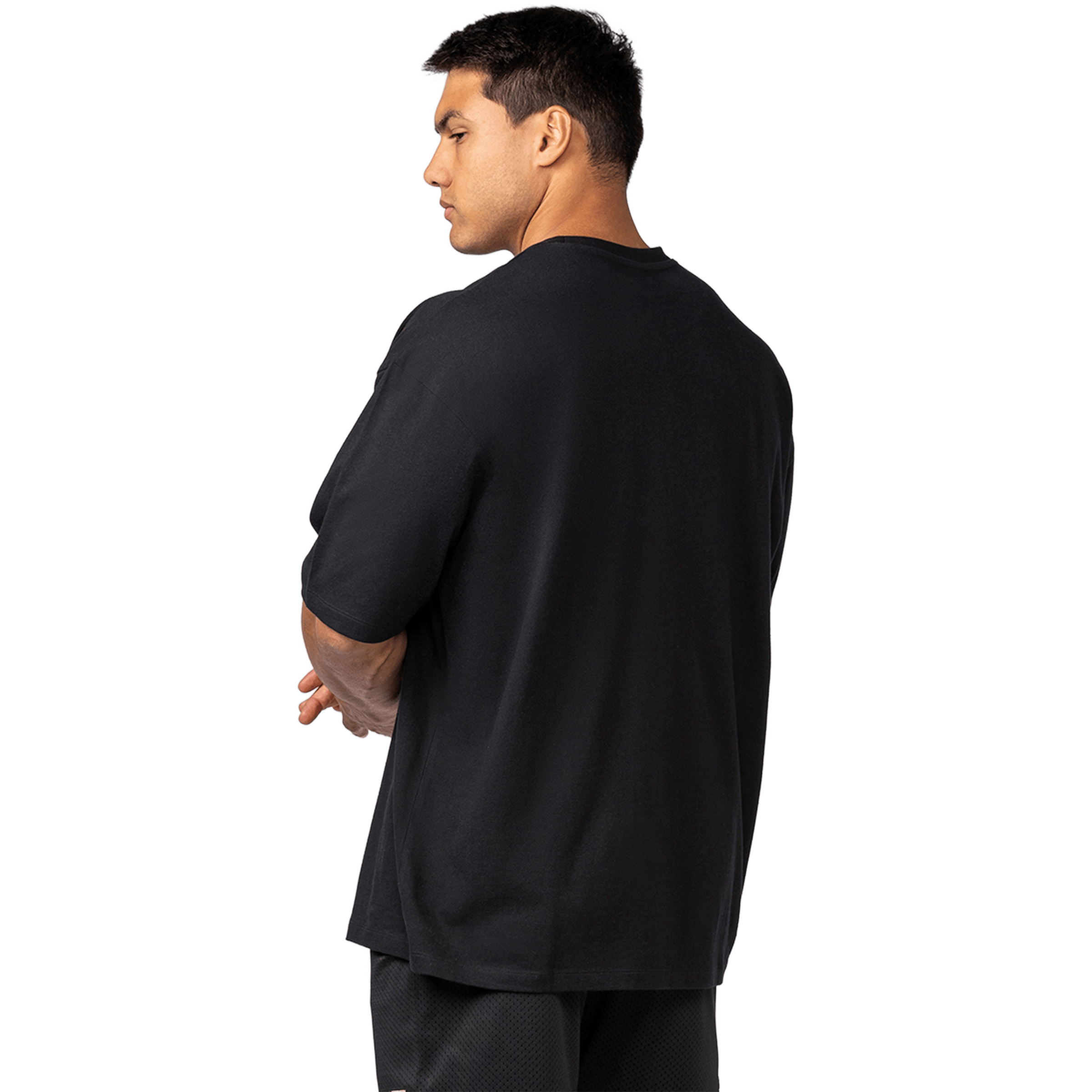 Mens Muscle Nation Varsity Training Oversized Vintage Tee
