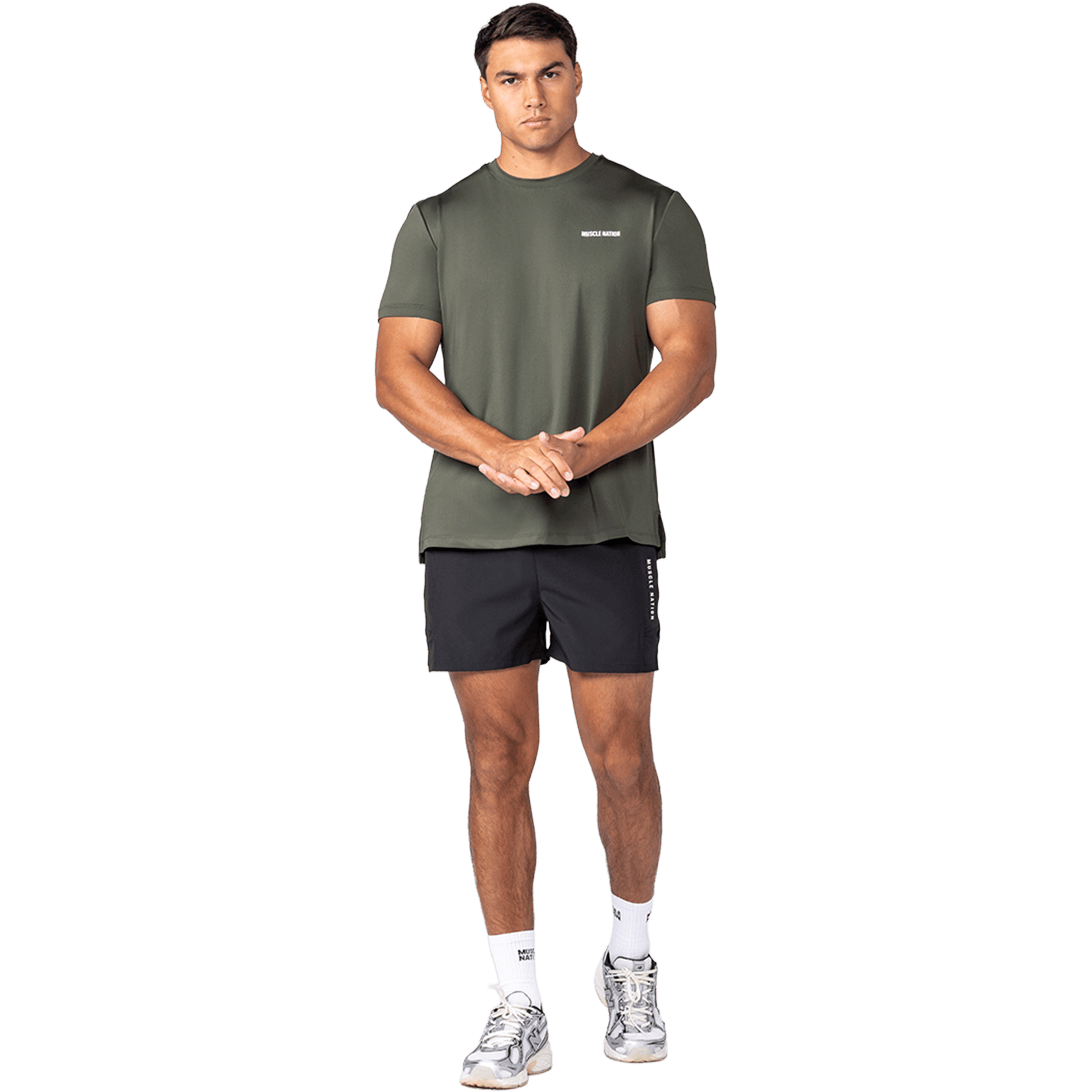 Mens Muscle Nation Climaflex Active Tee