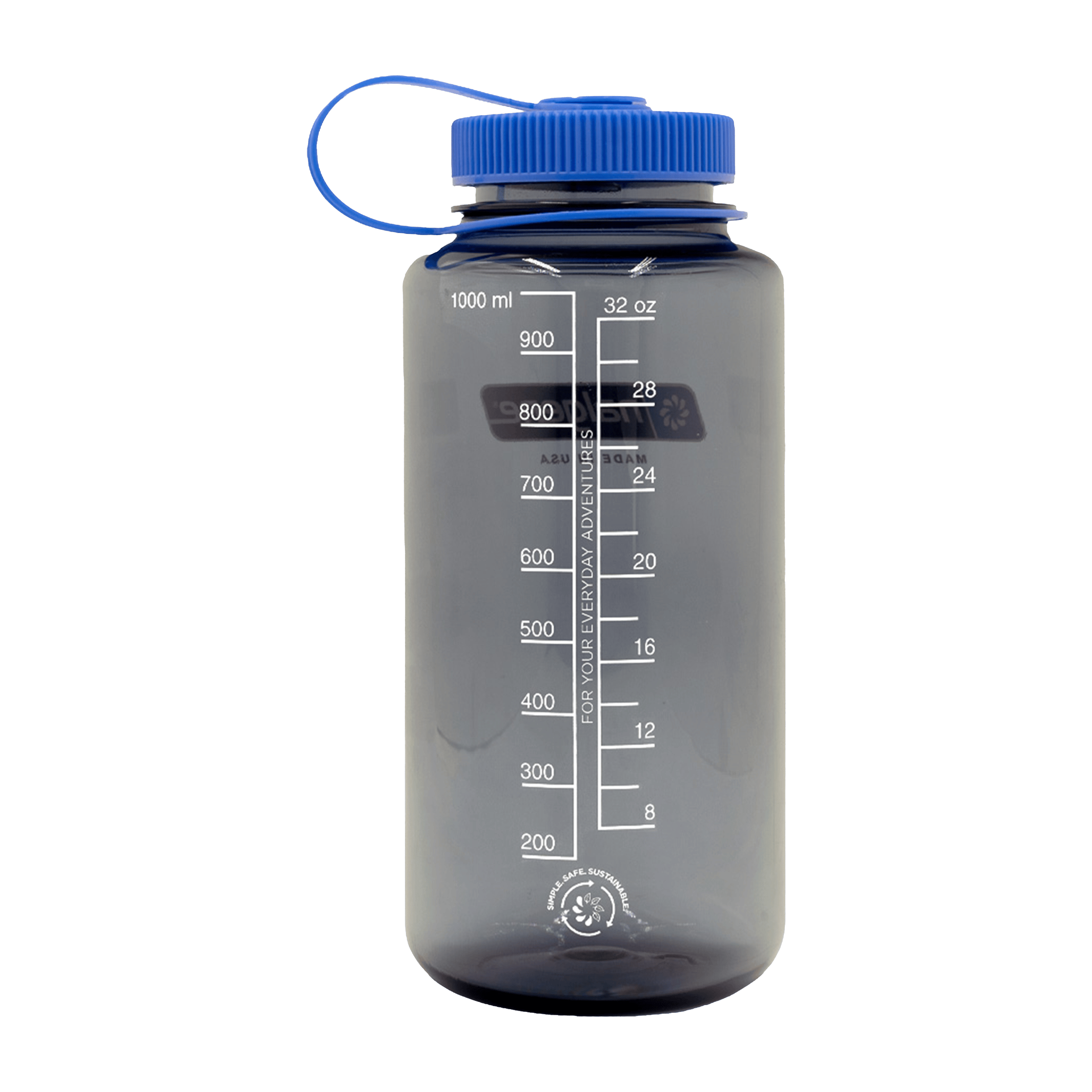 Nalgene (1L) Wide Mouth Water Bottle
