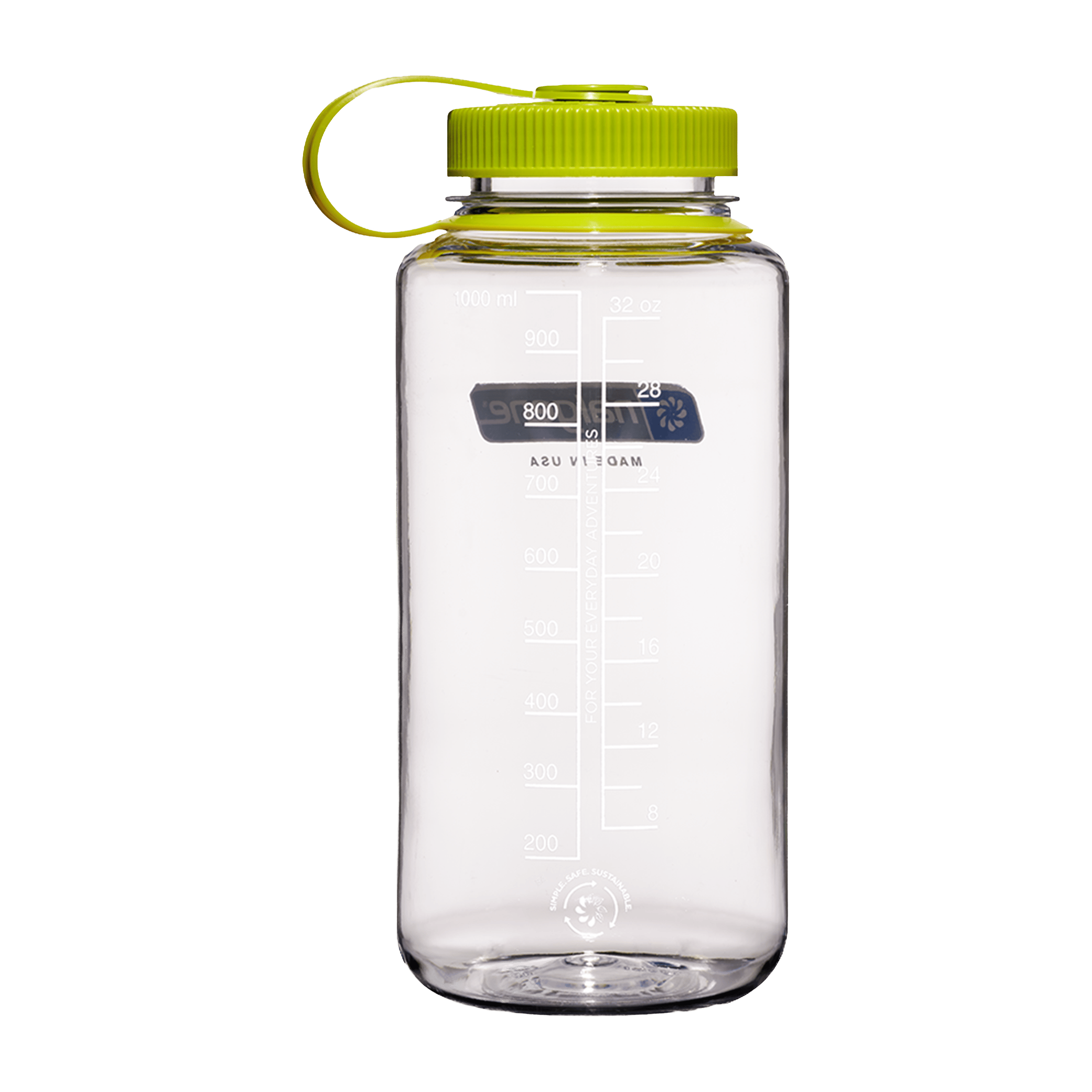 Nalgene (1L) Wide Mouth Water Bottle