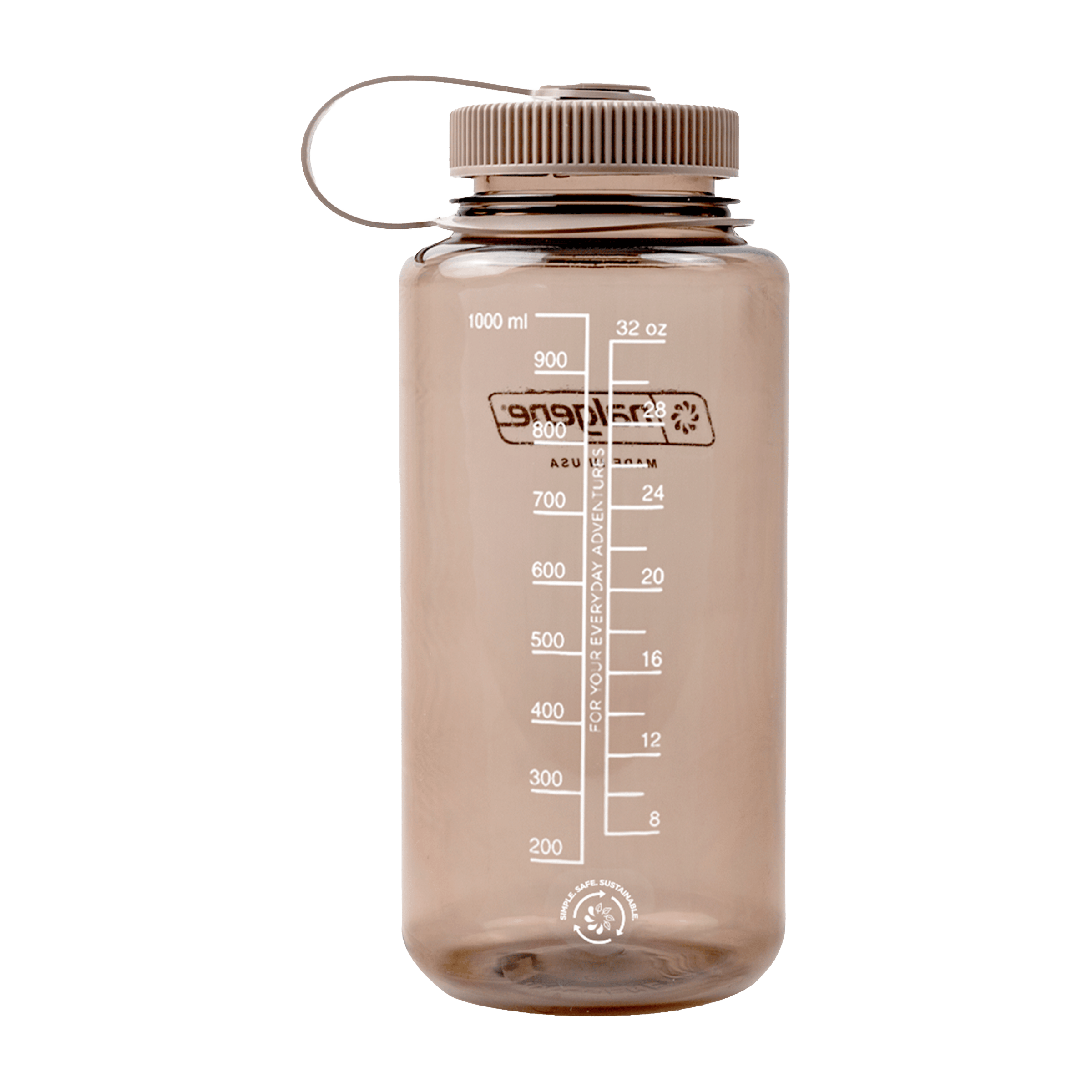 Nalgene (1L) Wide Mouth Water Bottle