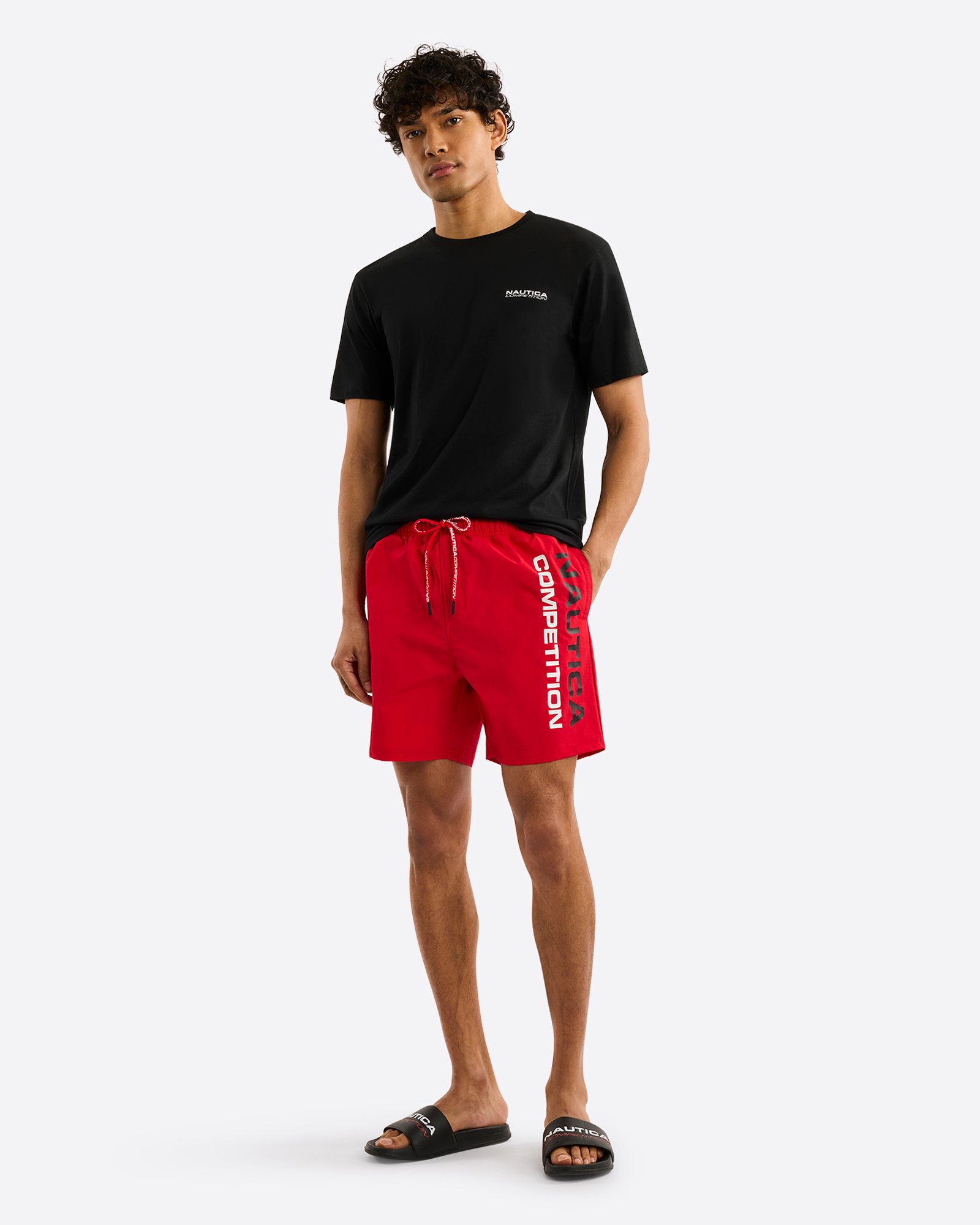 Mens Nautica Competition Ramses 6" Swim Shorts